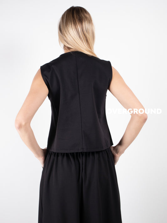 GILET CON ABBOTTONATURA LATERALE - OVERGROUND STORE