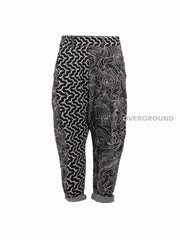 PANTALONE CAVALLO BASSO IN FANTASIA