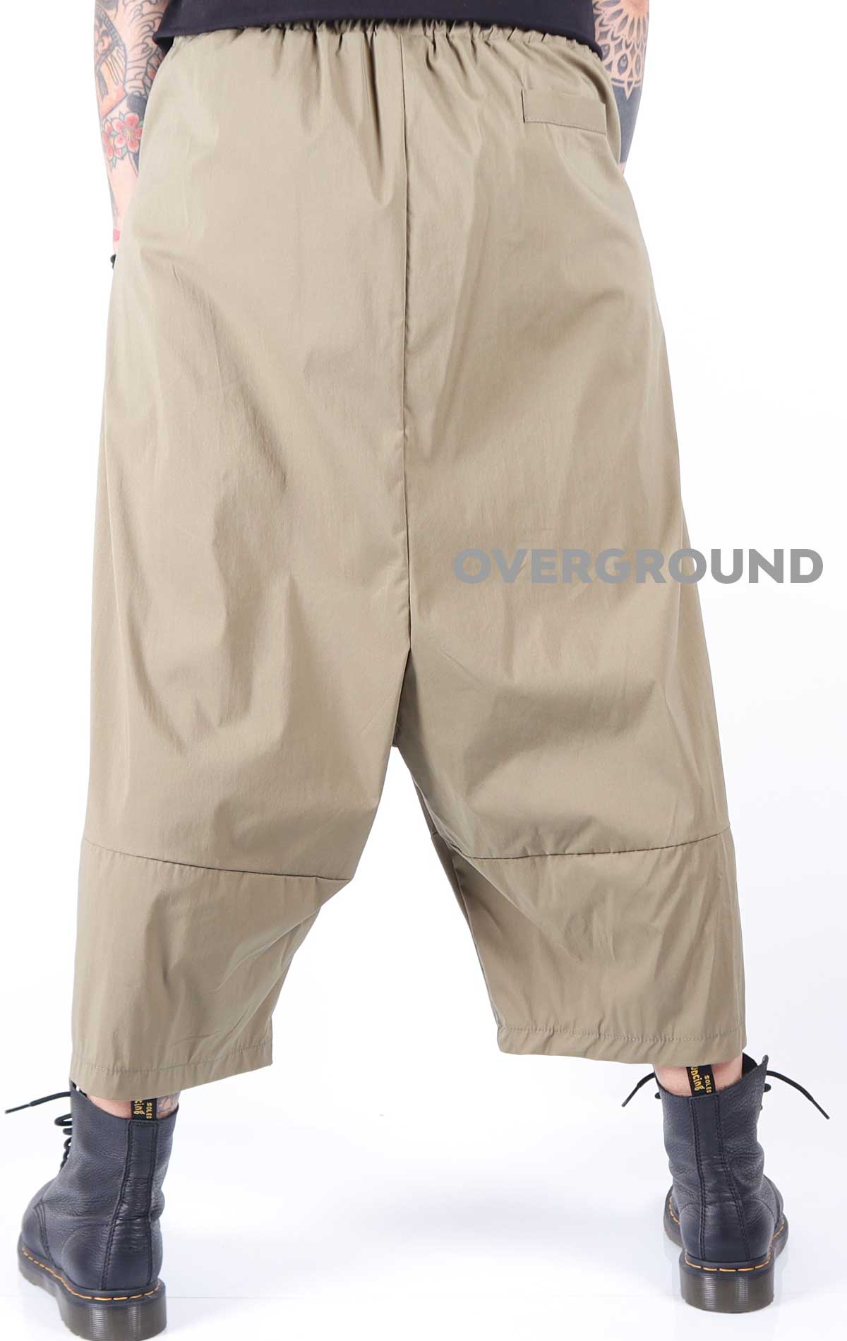 Pantalone cavallo basso con tasche laterali - OVERGROUND STORE