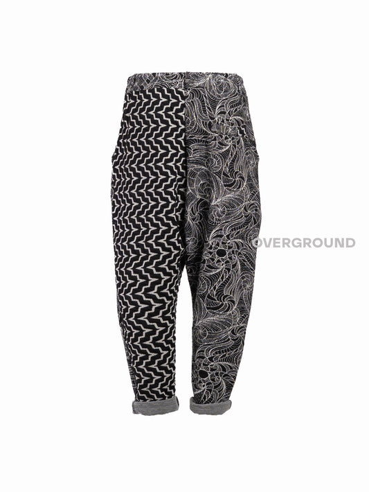 PANTALONE CAVALLO BASSO IN FANTASIA