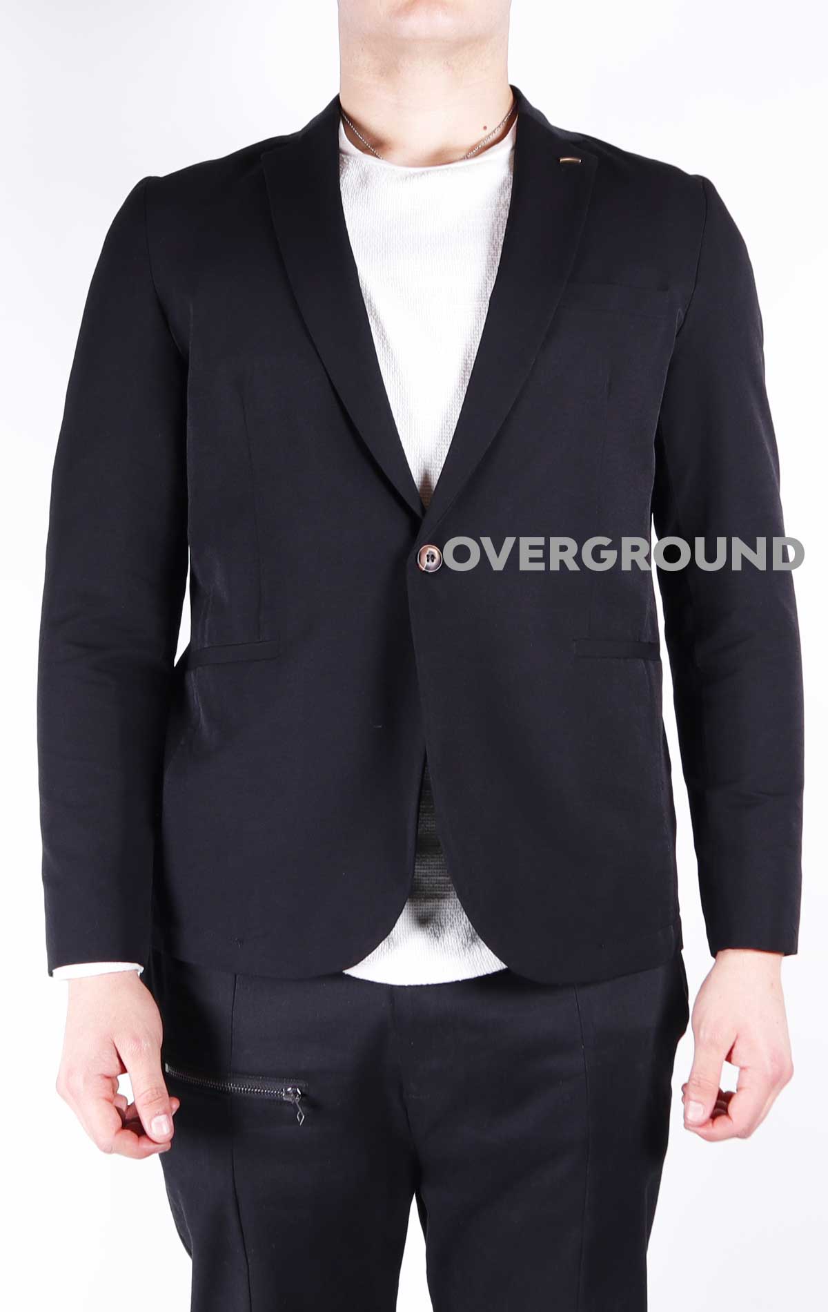 Giacca sciallata con un bottone - OVERGROUND STORE