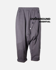 PANTALONE CAVALLO BASSO CON BOTTONI FRONTALI - OVERGROUND STORE