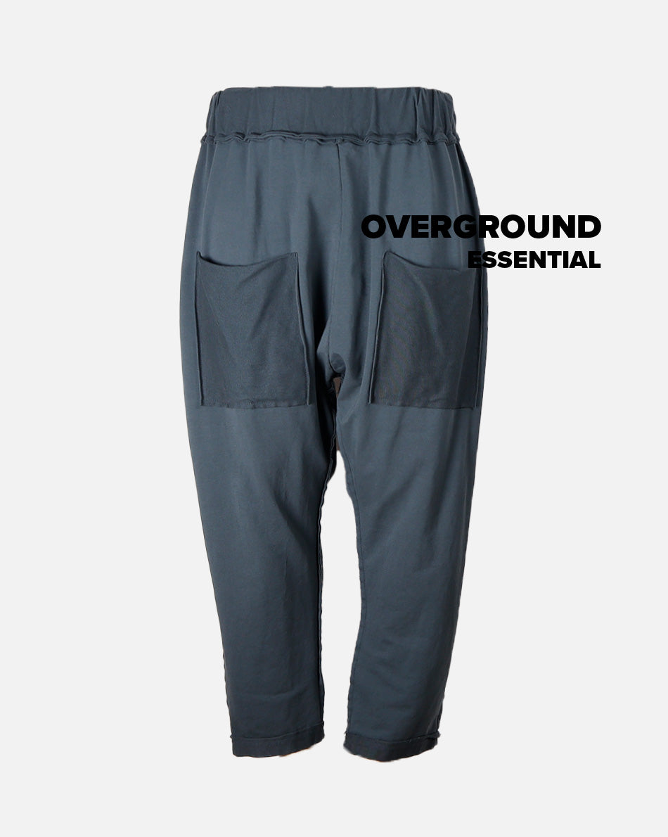PANTALONE A CAVALLO BASSO CON TASCHE FRONTALI - OVERGROUND STORE