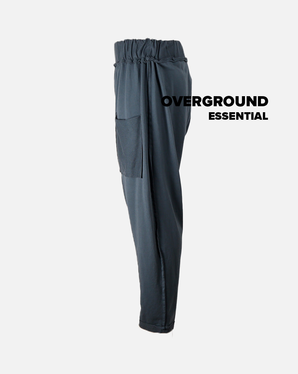PANTALONE A CAVALLO BASSO CON TASCHE FRONTALI - OVERGROUND STORE