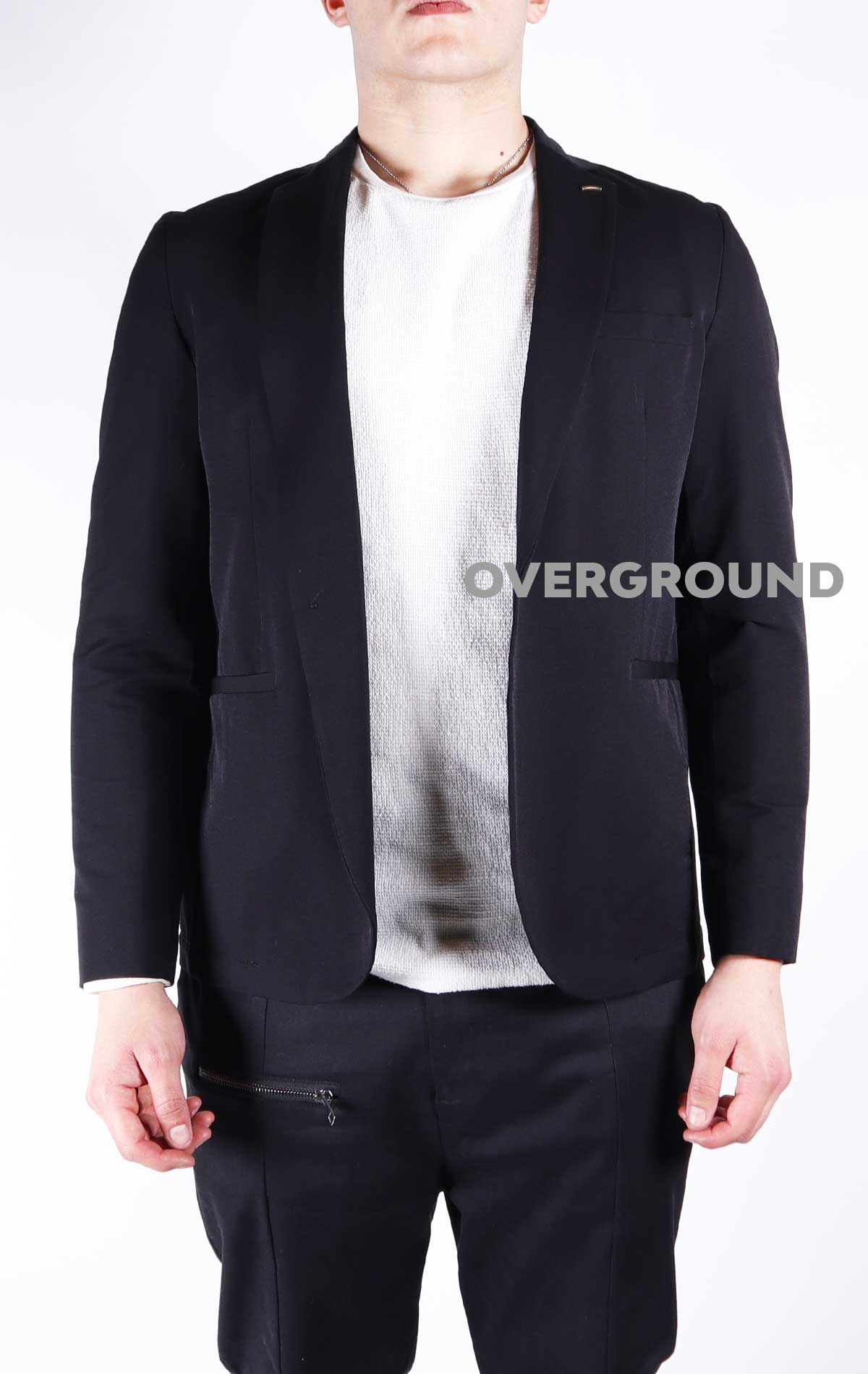 Giacca sciallata con un bottone - OVERGROUND STORE