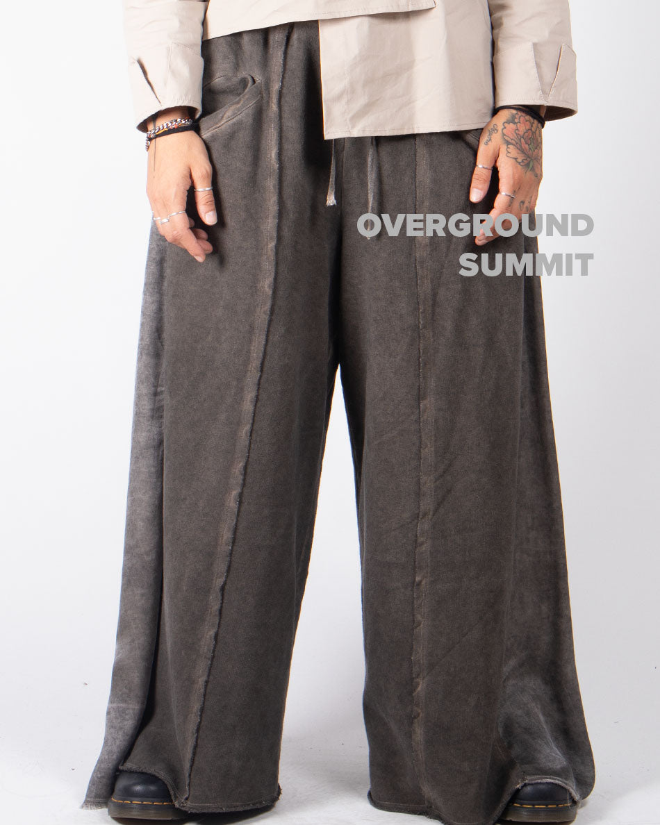 PANTALONE LARGO CON CUCITURA SUL GAMBULE - OVERGROUND STORE