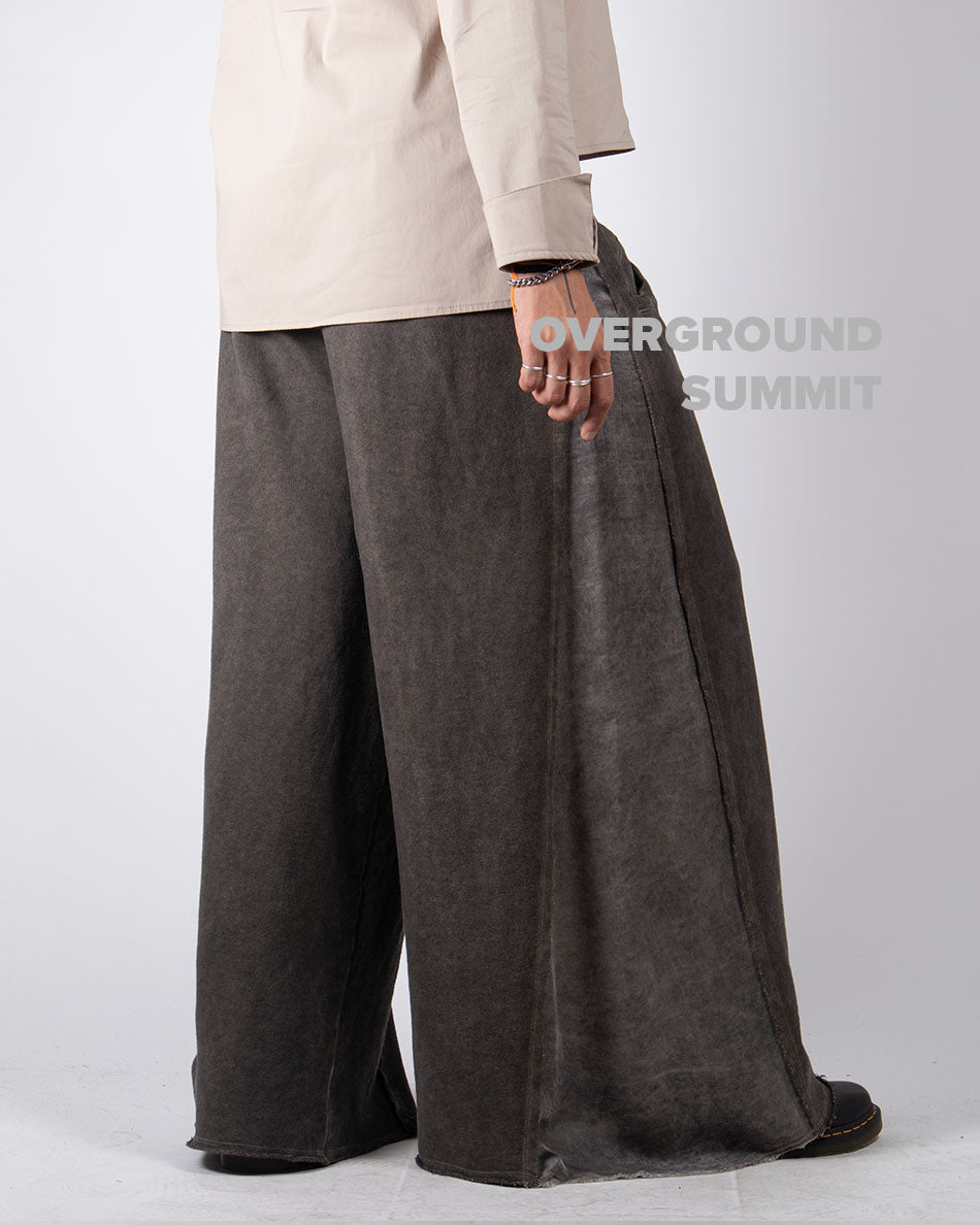 PANTALONE LARGO CON CUCITURA SUL GAMBULE - OVERGROUND STORE