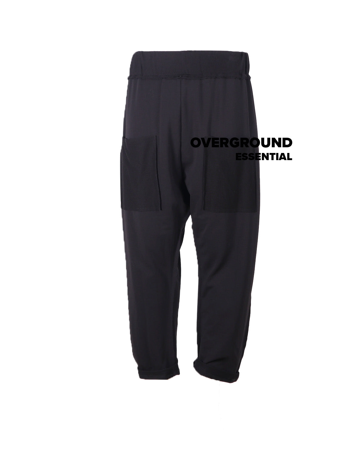 PANTALONE A CAVALLO BASSO CON TASCHE FRONTALI - OVERGROUND STORE