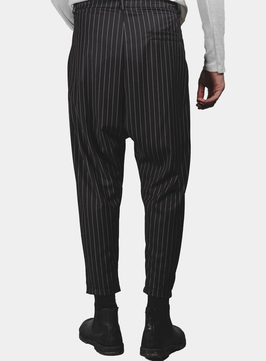 Pantalone a cavallo basso gessato Z - OVERGROUND STORE