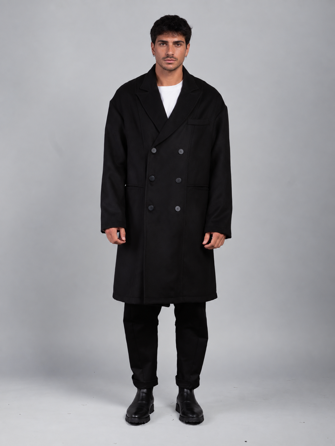 CAPPOTTO OVER CON ABBOTTONATURA DOPPIO PETTO Z