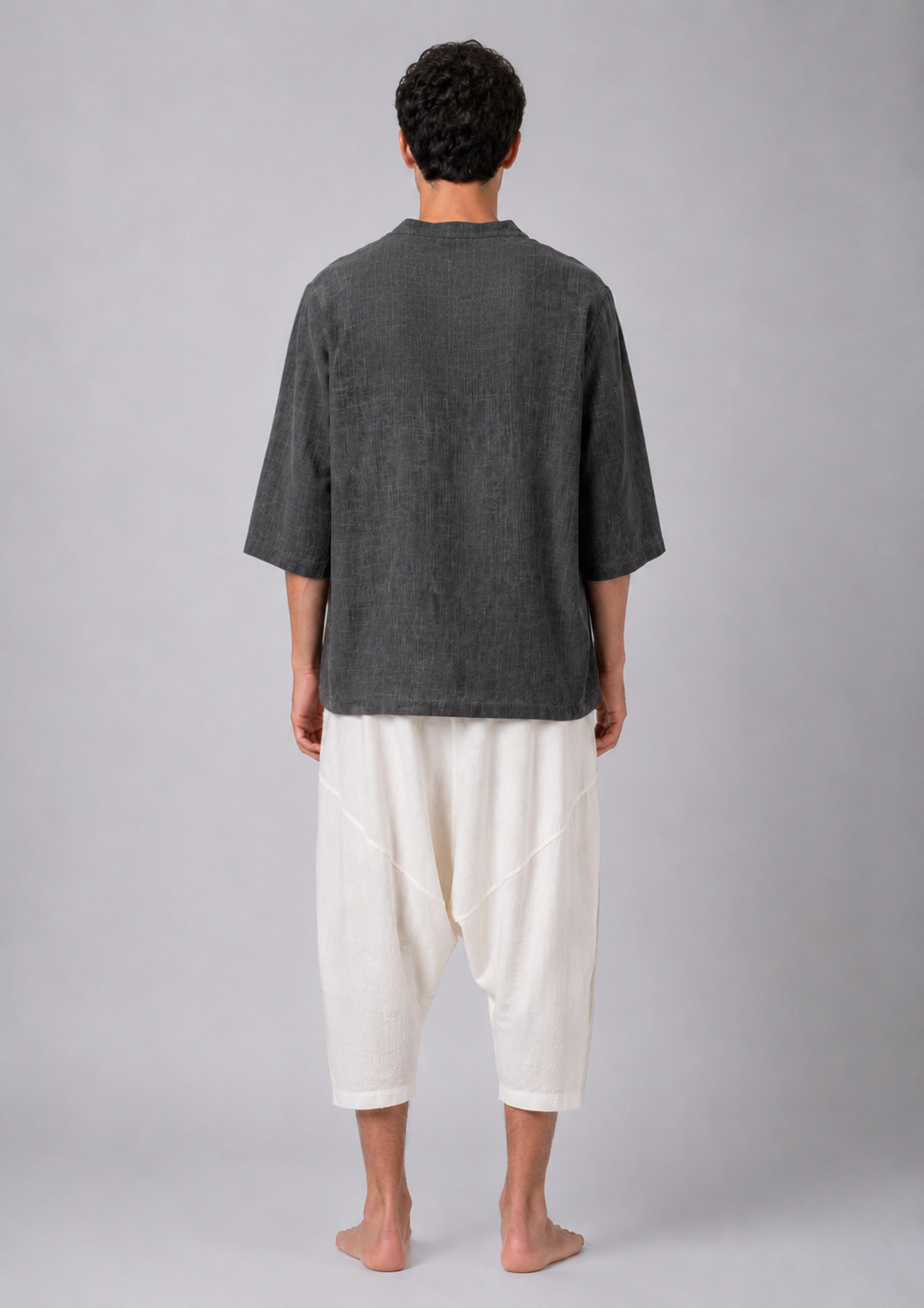 GIACCA APERTA DUE BOTTONI IN LINO Z - OVERGROUND STORE