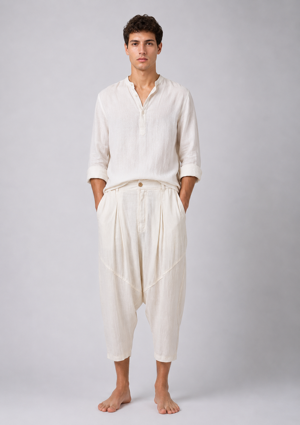 PANTALONE CORTO LINO Z - OVERGROUND STORE