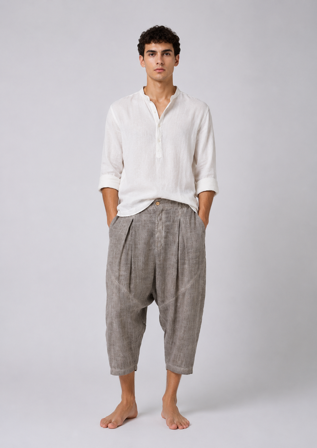 PANTALONE CORTO LINO Z - OVERGROUND STORE