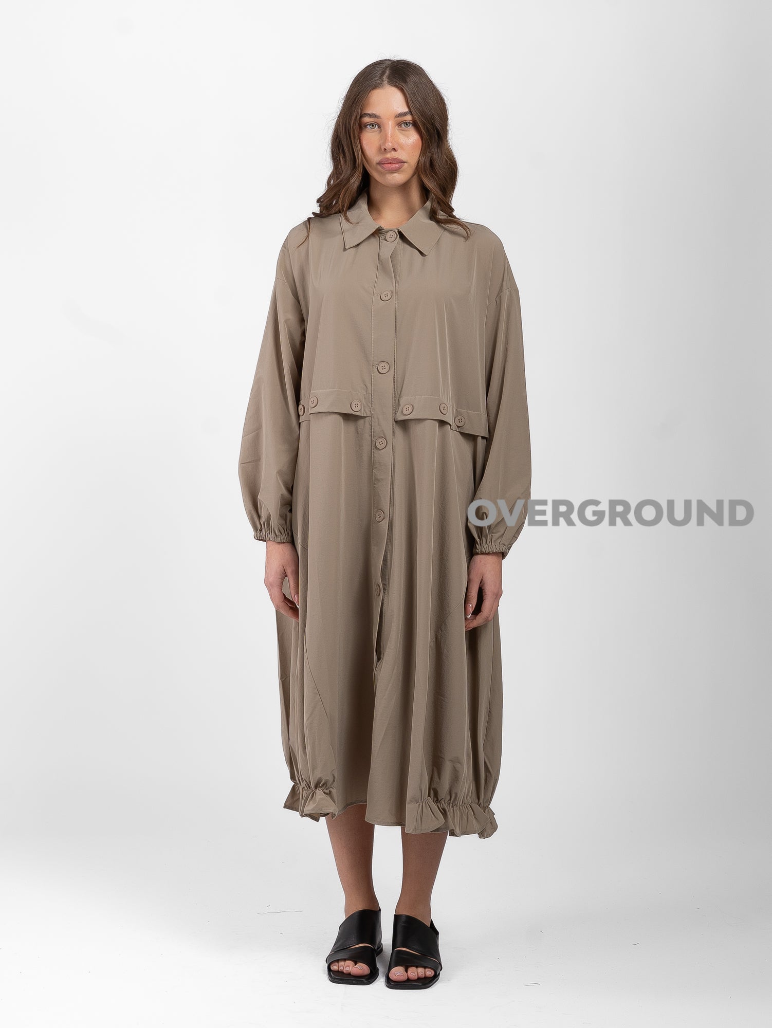 SPOLVERINO CON BOTTONI A CROCE - OVERGROUND STORE