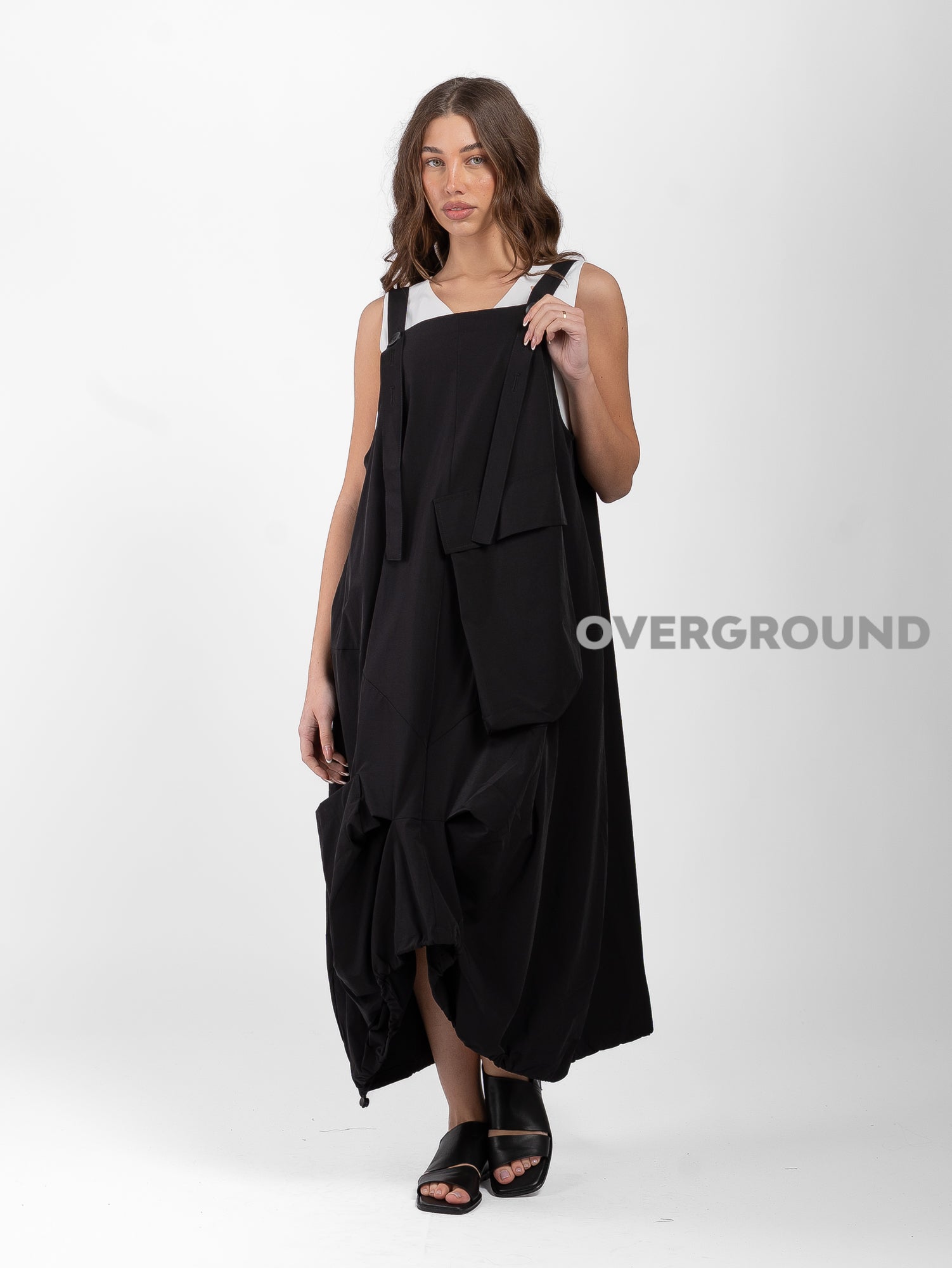 SALOPETTE CON TASCONI BASSI - OVERGROUND STORE