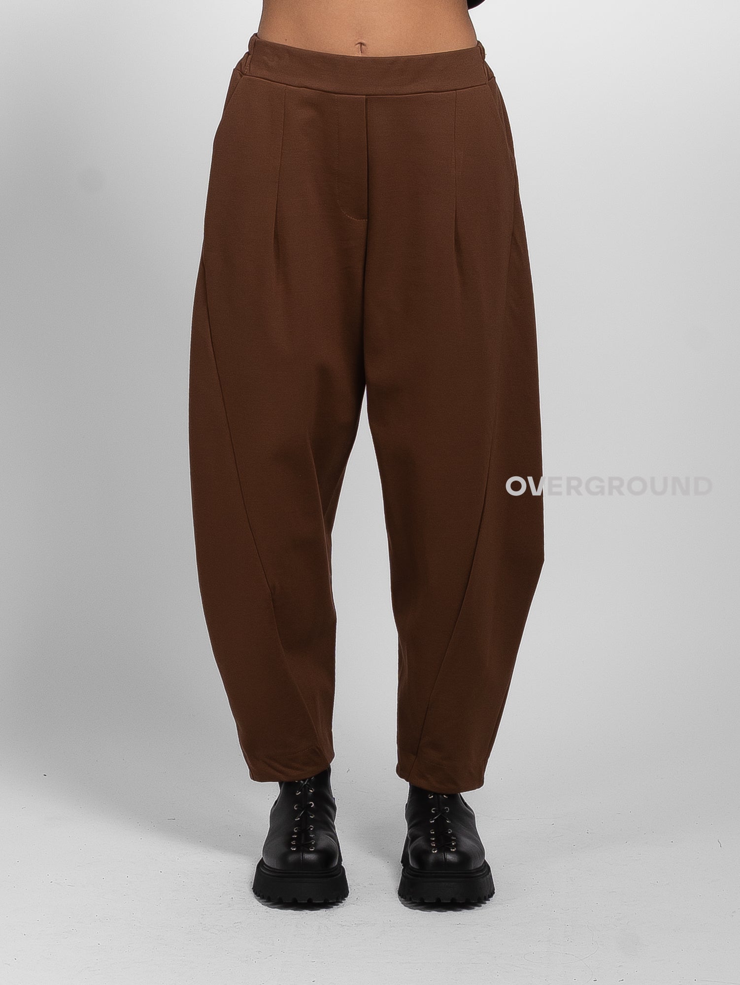 PANTALONE OVER CON CUCITURE DAVANTI PUNTO MILANO - OVERGROUND STORE