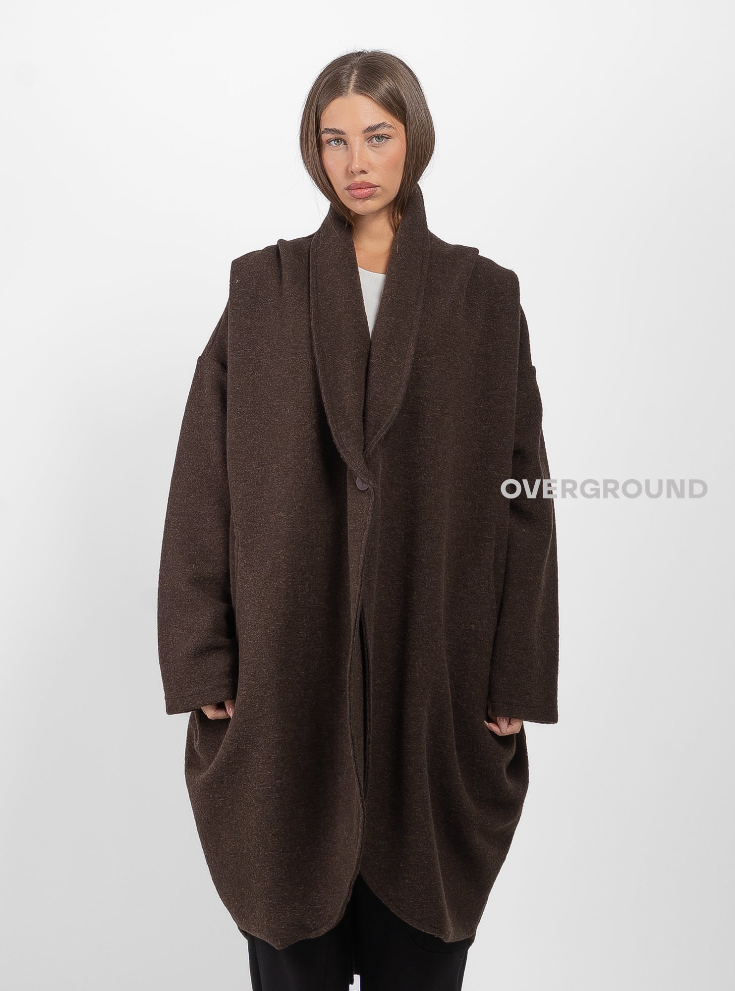 GIACCONE LUNGO CON TASCONI LATERALI - OVERGROUND STORE