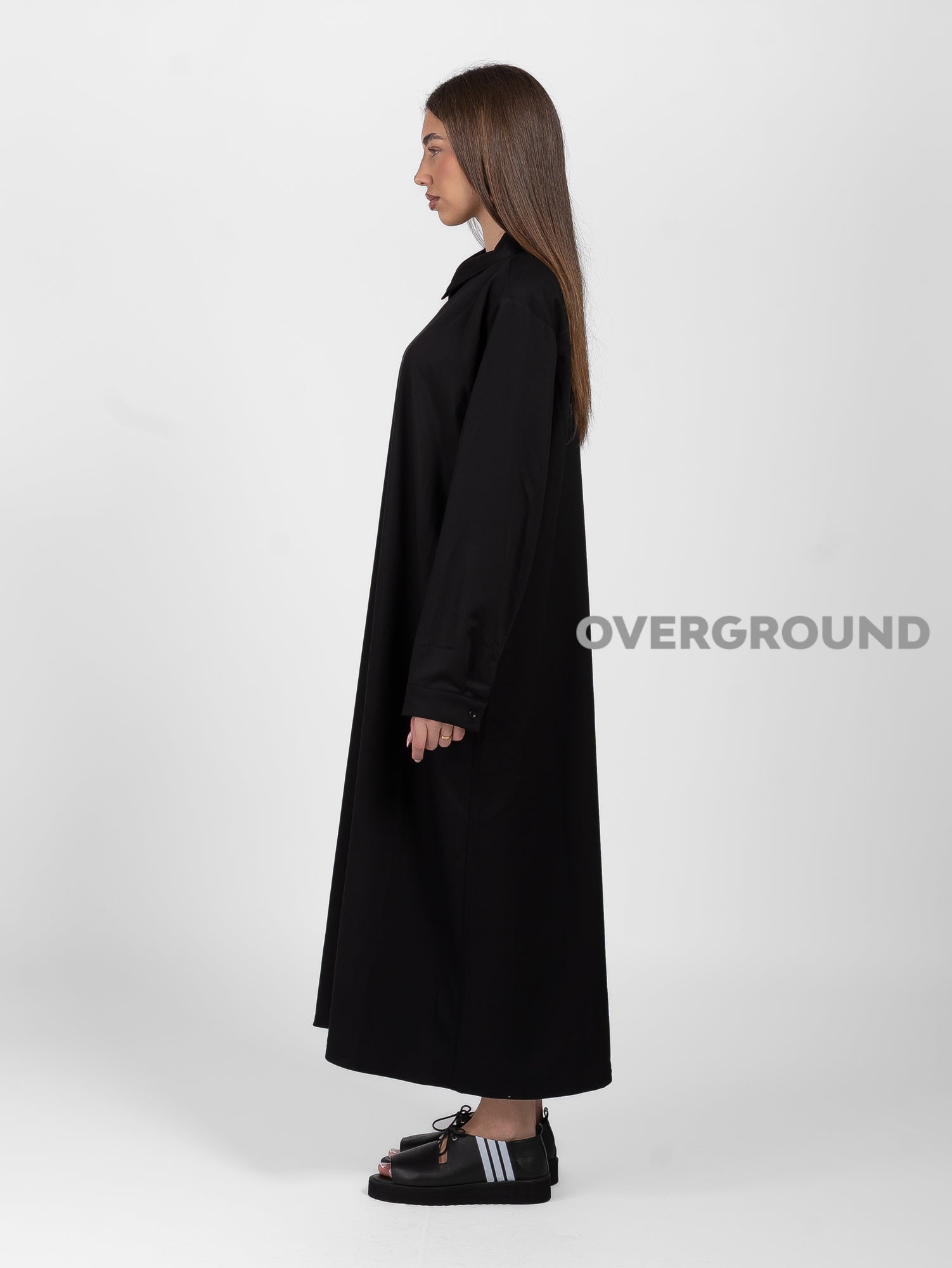 ABITO OVER LUNGO CON TASCHE LATERALI - OVERGROUND STORE