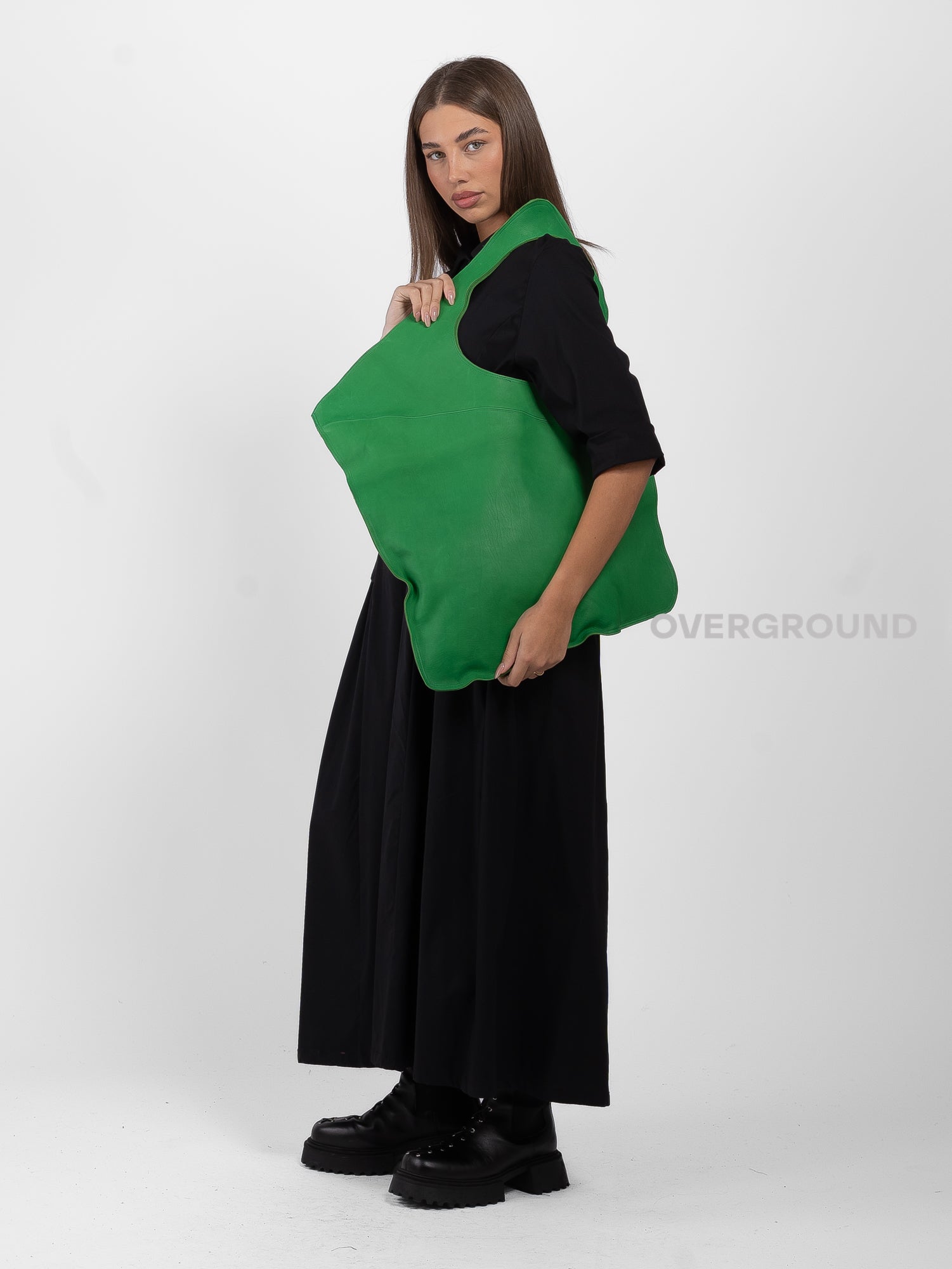 BORSA UN SOLO MANICO IN PELLE - OVERGROUND STORE