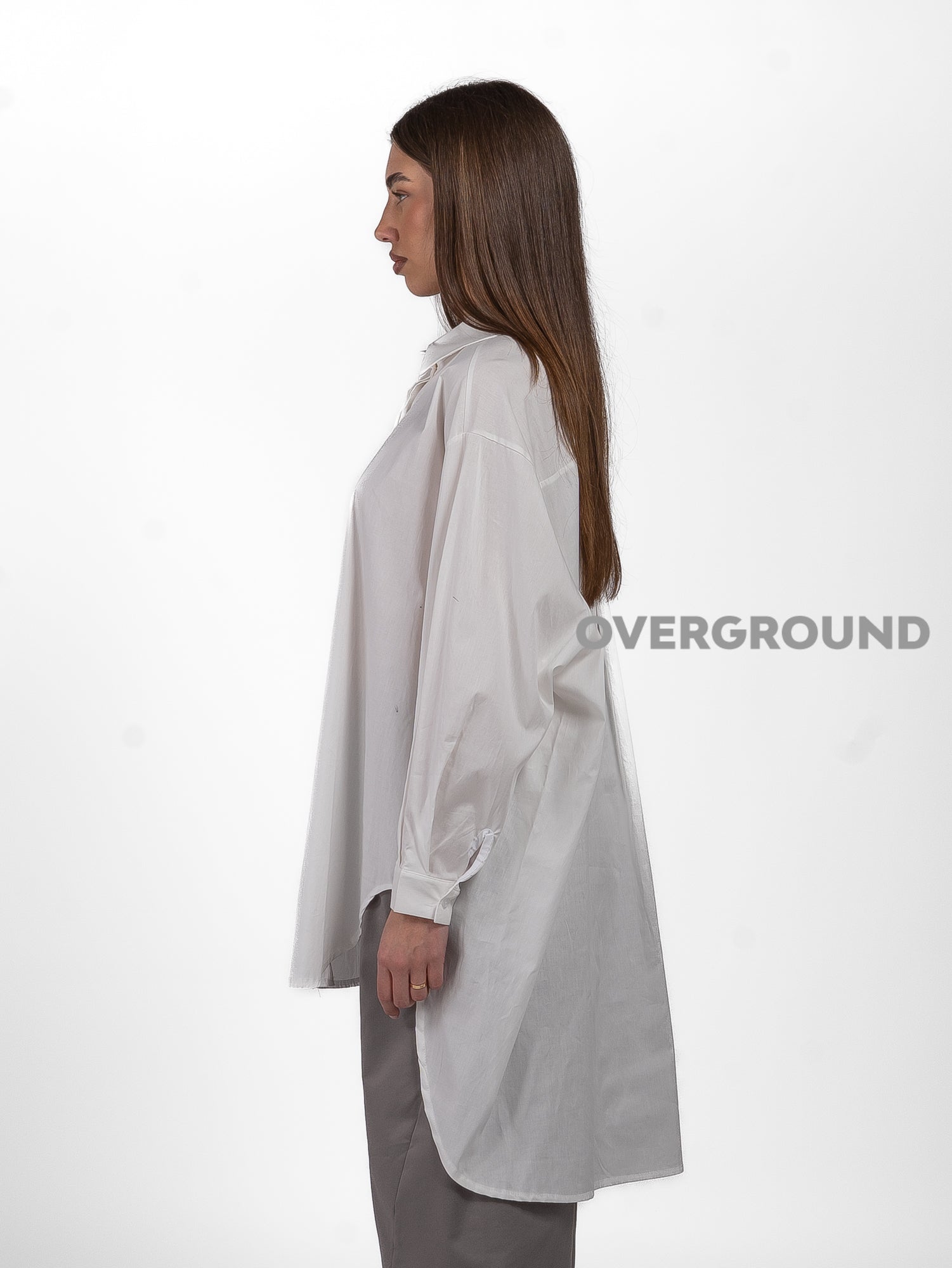 LONG SHIRT WITH SIDE SLITS