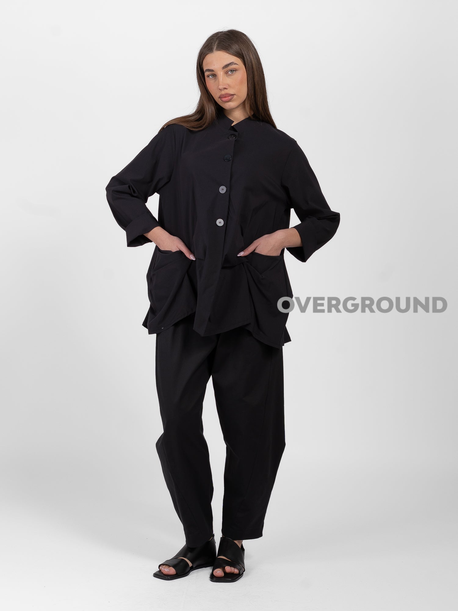 GIACCA COLLO ALLA COREANA - OVERGROUND STORE