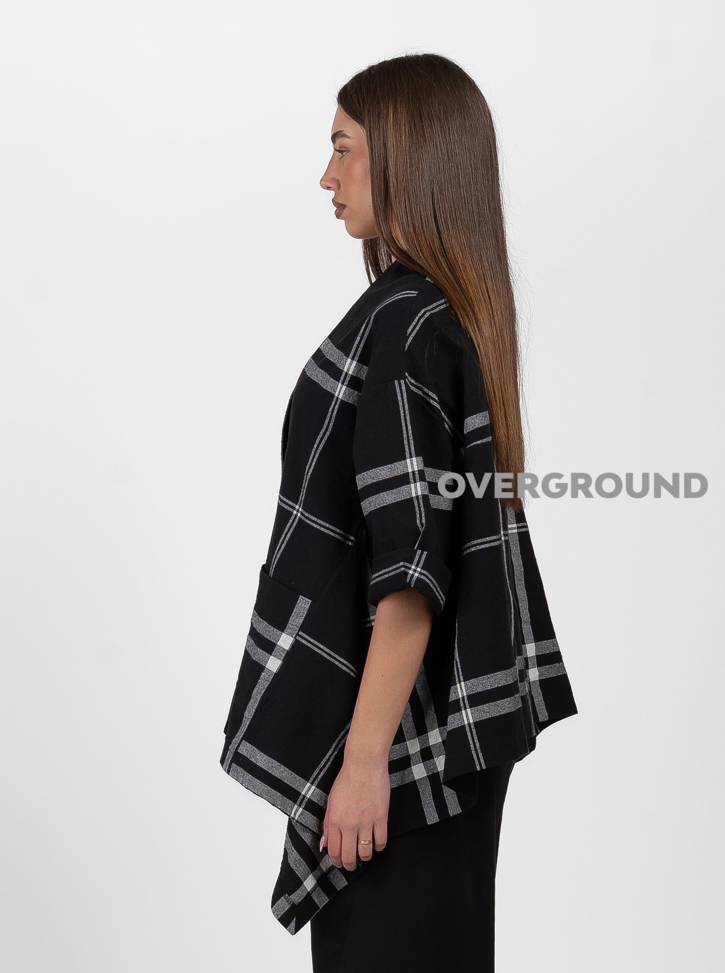 GIACCA SPOLVERINO CON PUNTE LATERALI - OVERGROUND STORE