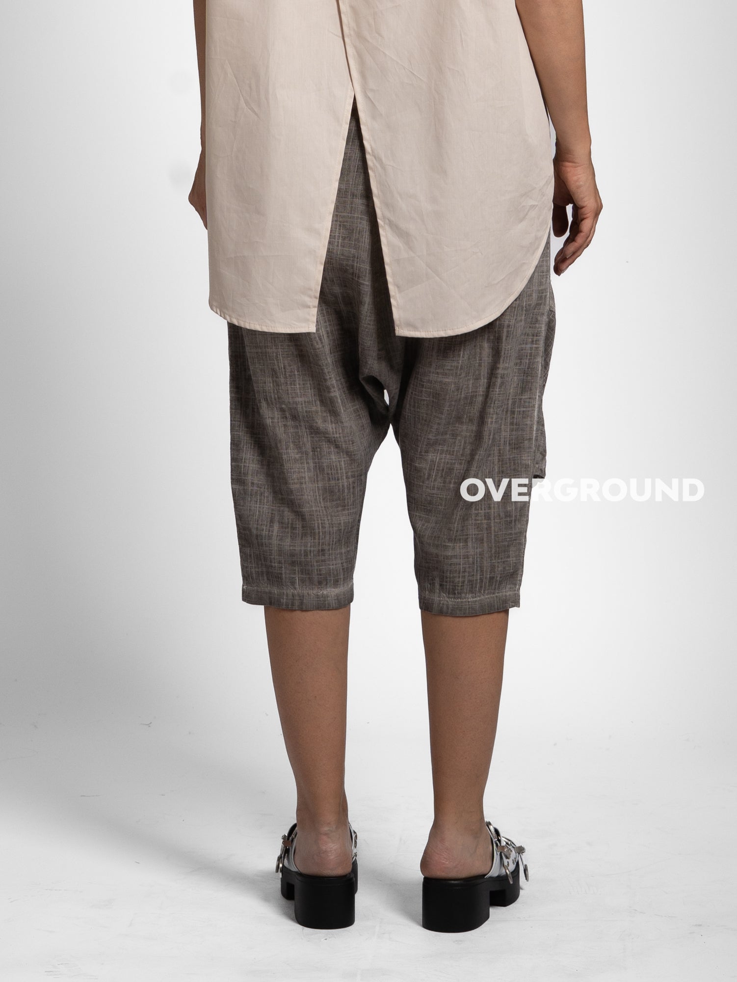 PANTALONE CORTO LINO TASCONI FRONTALI