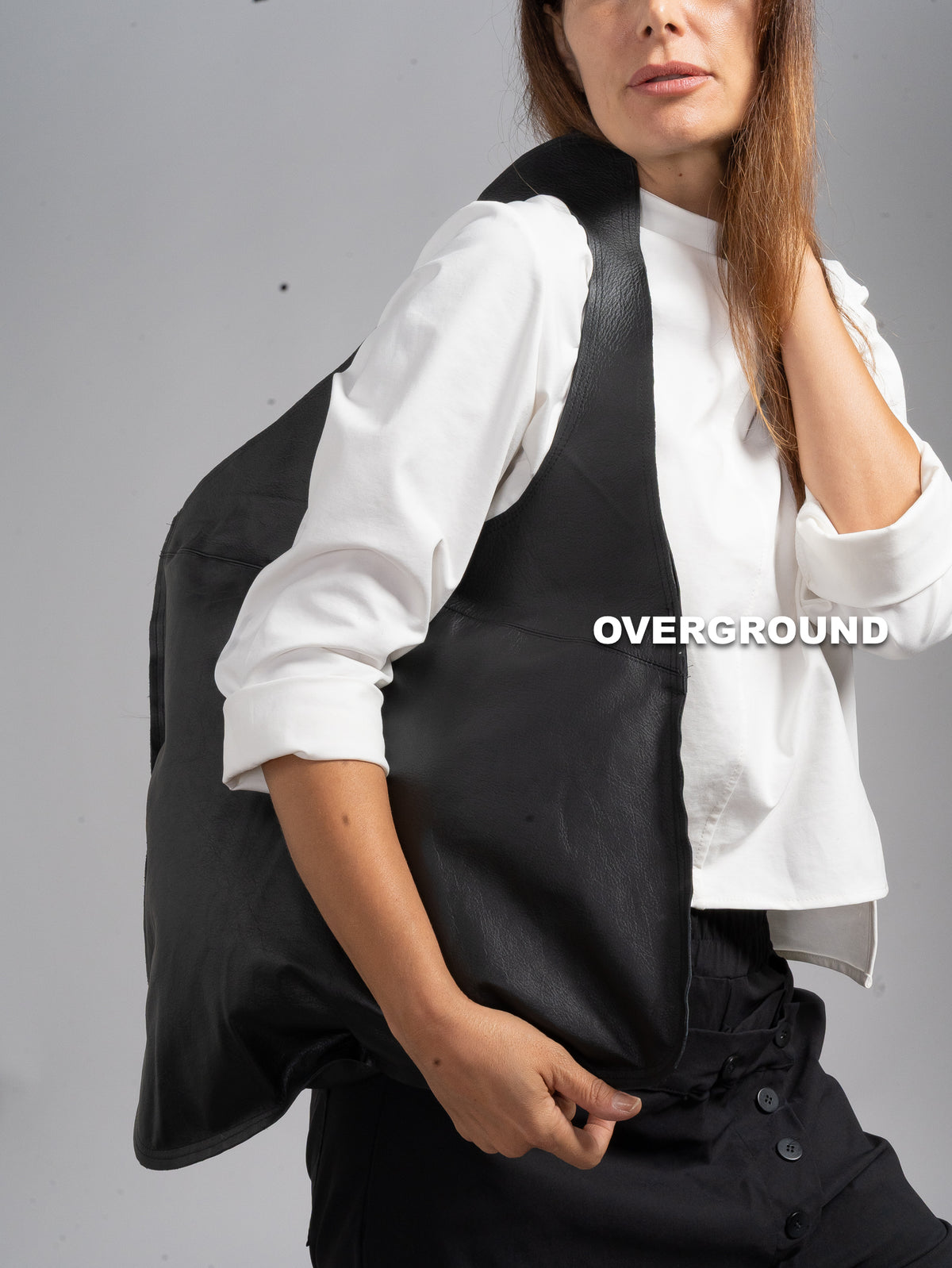 SINGLE HANDLE LEATHER BAG