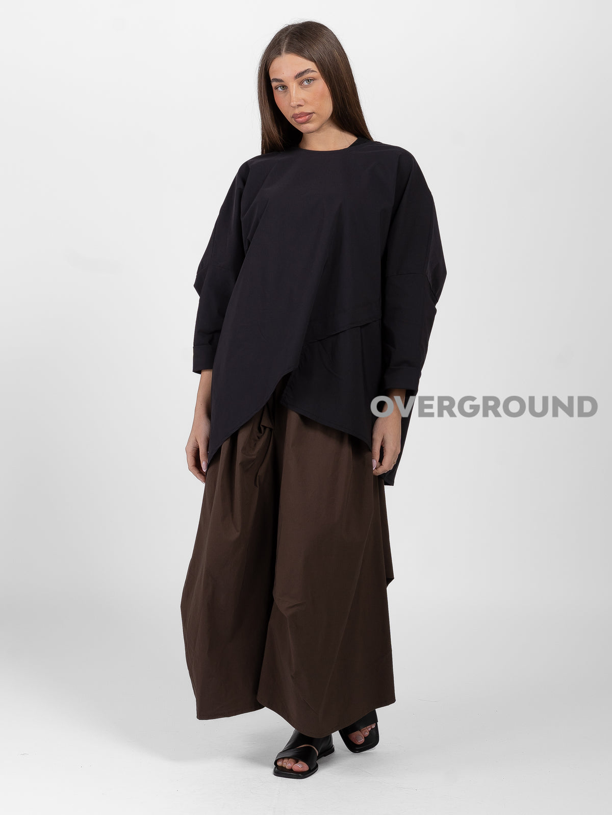 GONNA OVER CON PIEGHE DAVANTI - OVERGROUND STORE