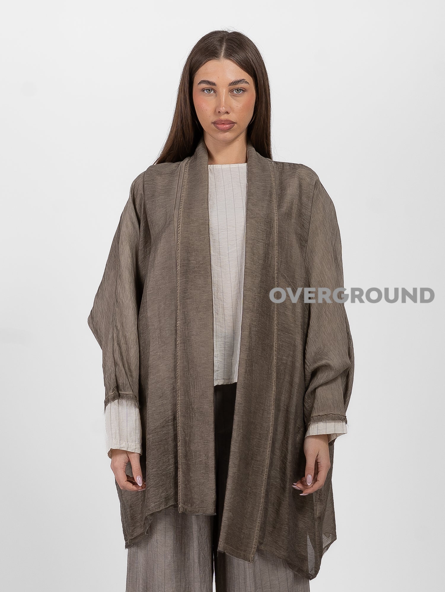 GIACCA SPOLVERINO OVER CON RIPRESA DIETRO - OVERGROUND STORE