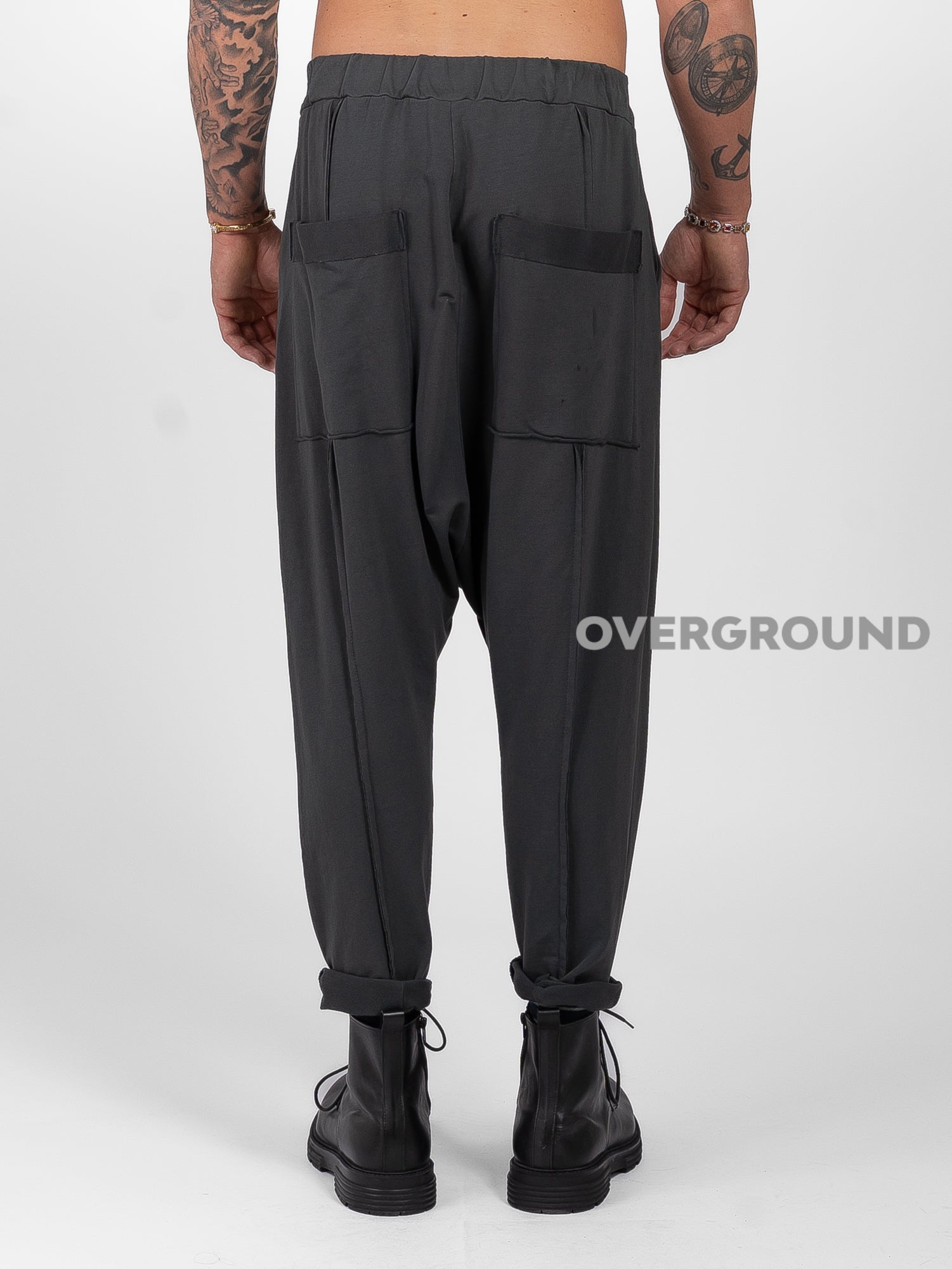 PANTALONE CAVALLO BASSO CON CUCITURE SUL GAMBULE Z - OVERGROUND STORE