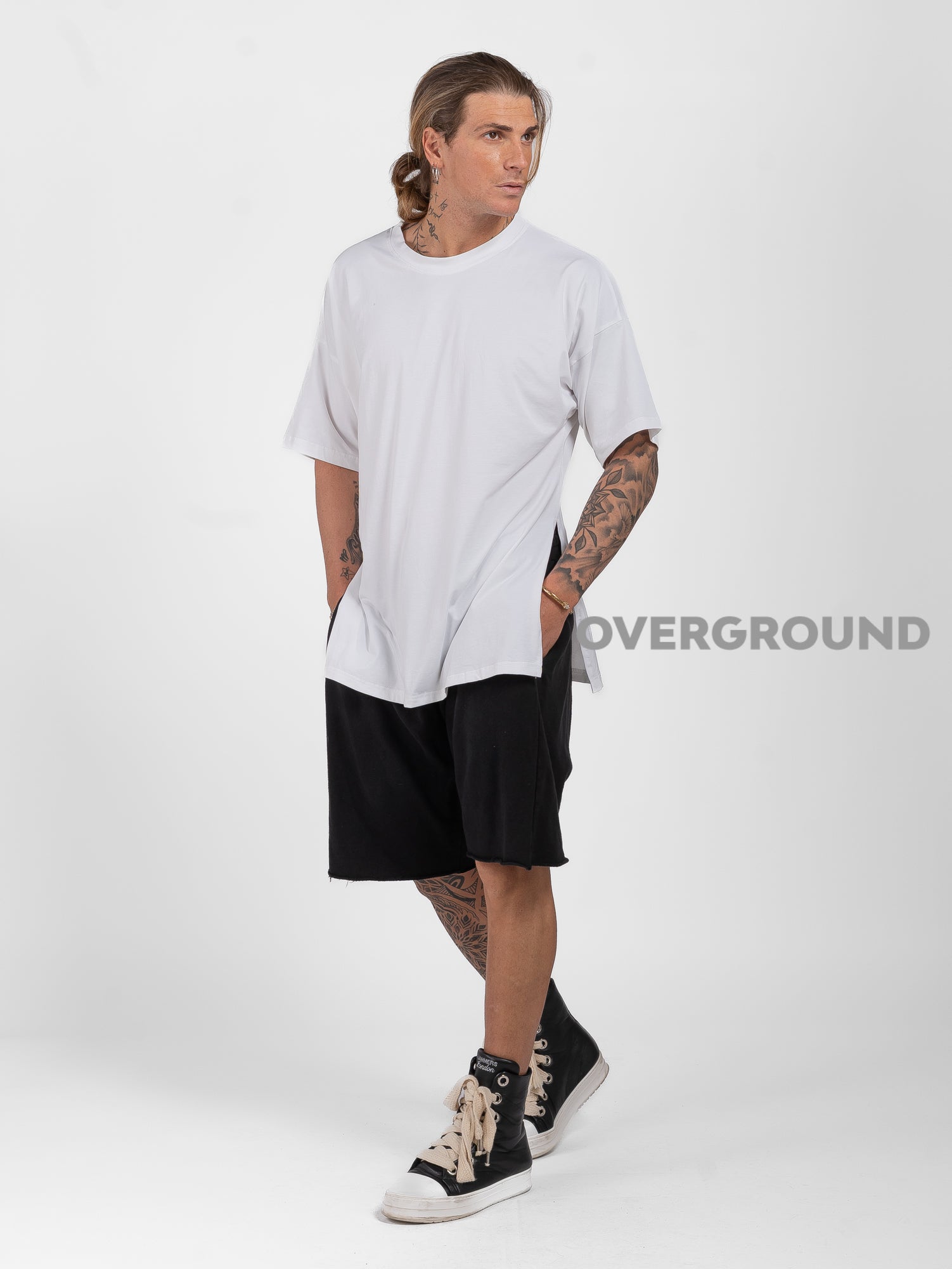 PANTALONE CORTO CON TASCHE LATERALI - OVERGROUND STORE