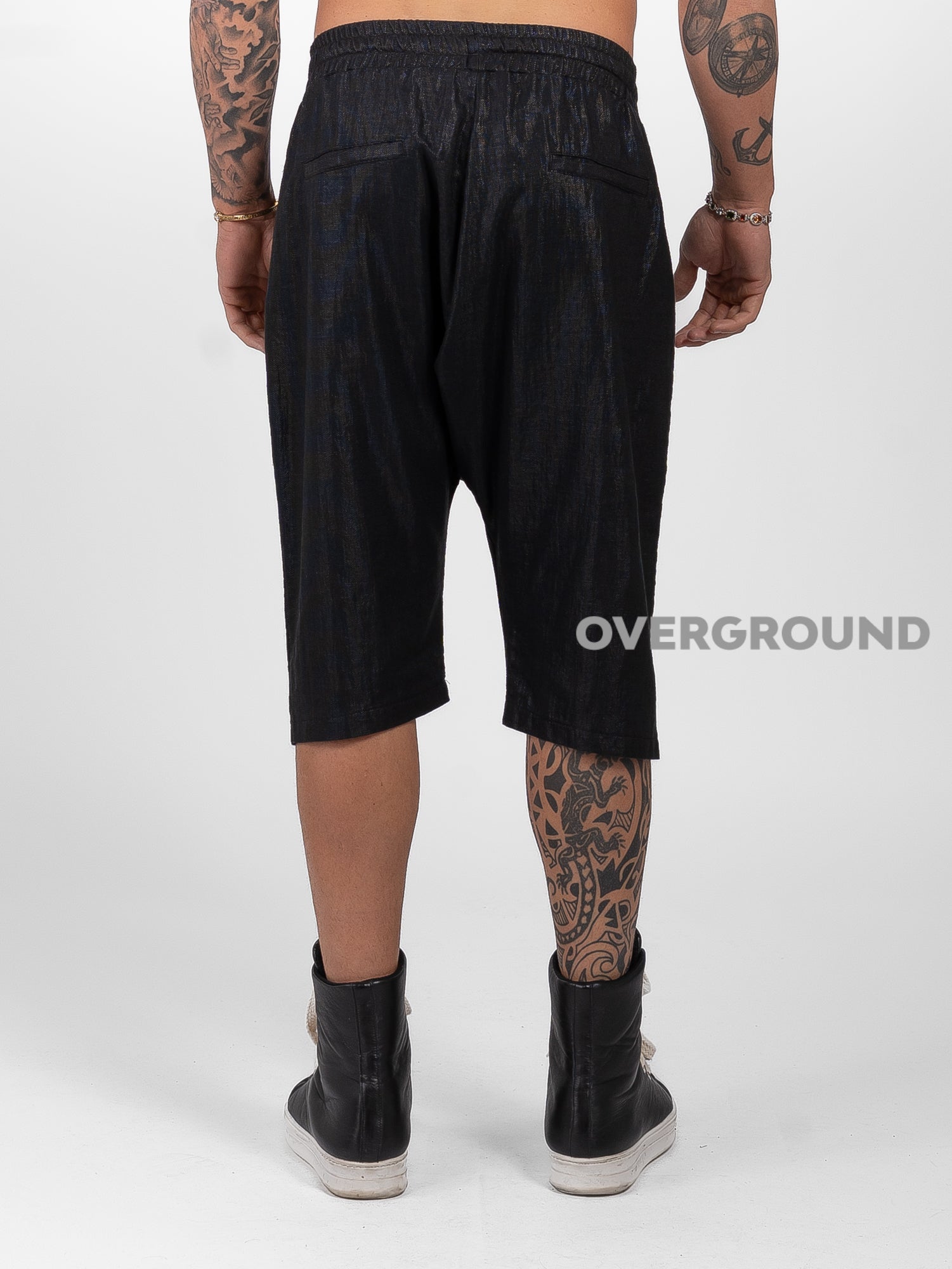 Pantalone corto a cavallo basso 3/4 - OVERGROUND STORE