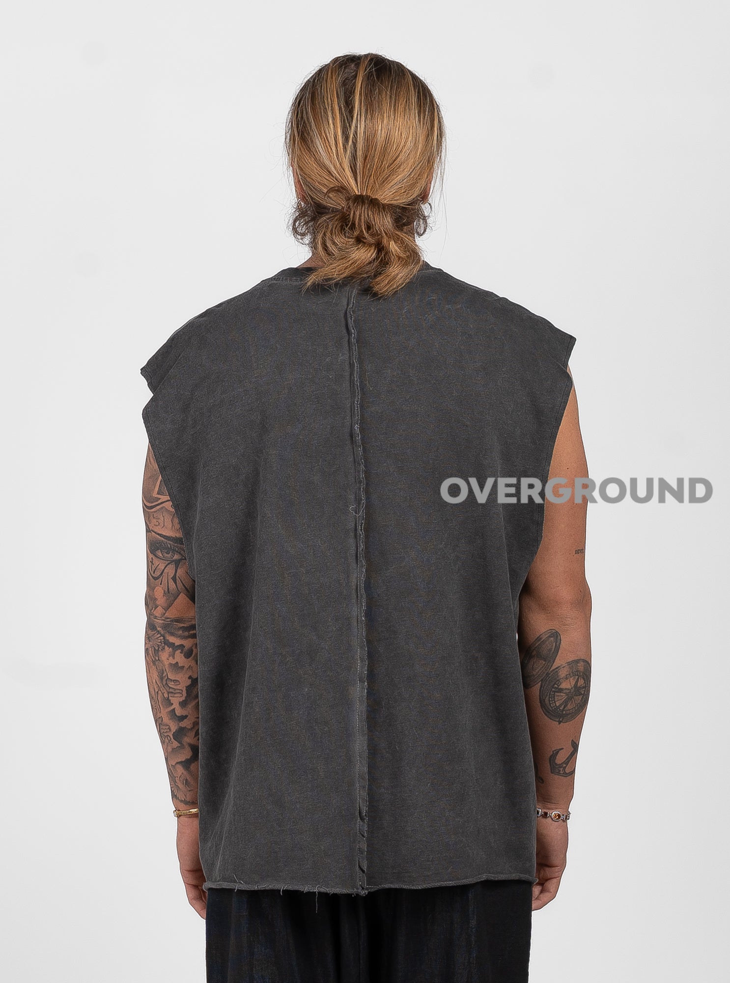 MAGLIA OVER SMANICATA CON CUCITURE - OVERGROUND STORE