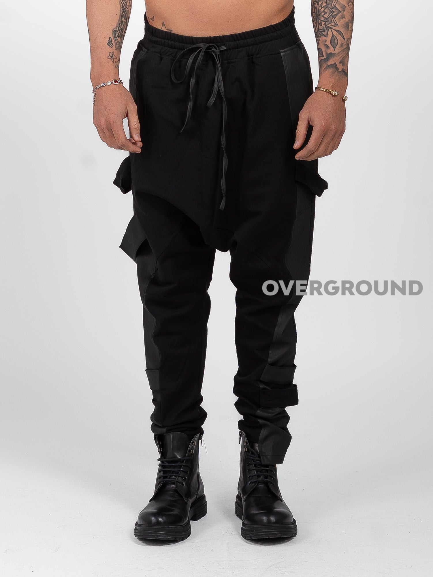 PANTALONE CAVALLO BASSO CON STRISCIA LUNGO IL GAMBULE - OVERGROUND STORE