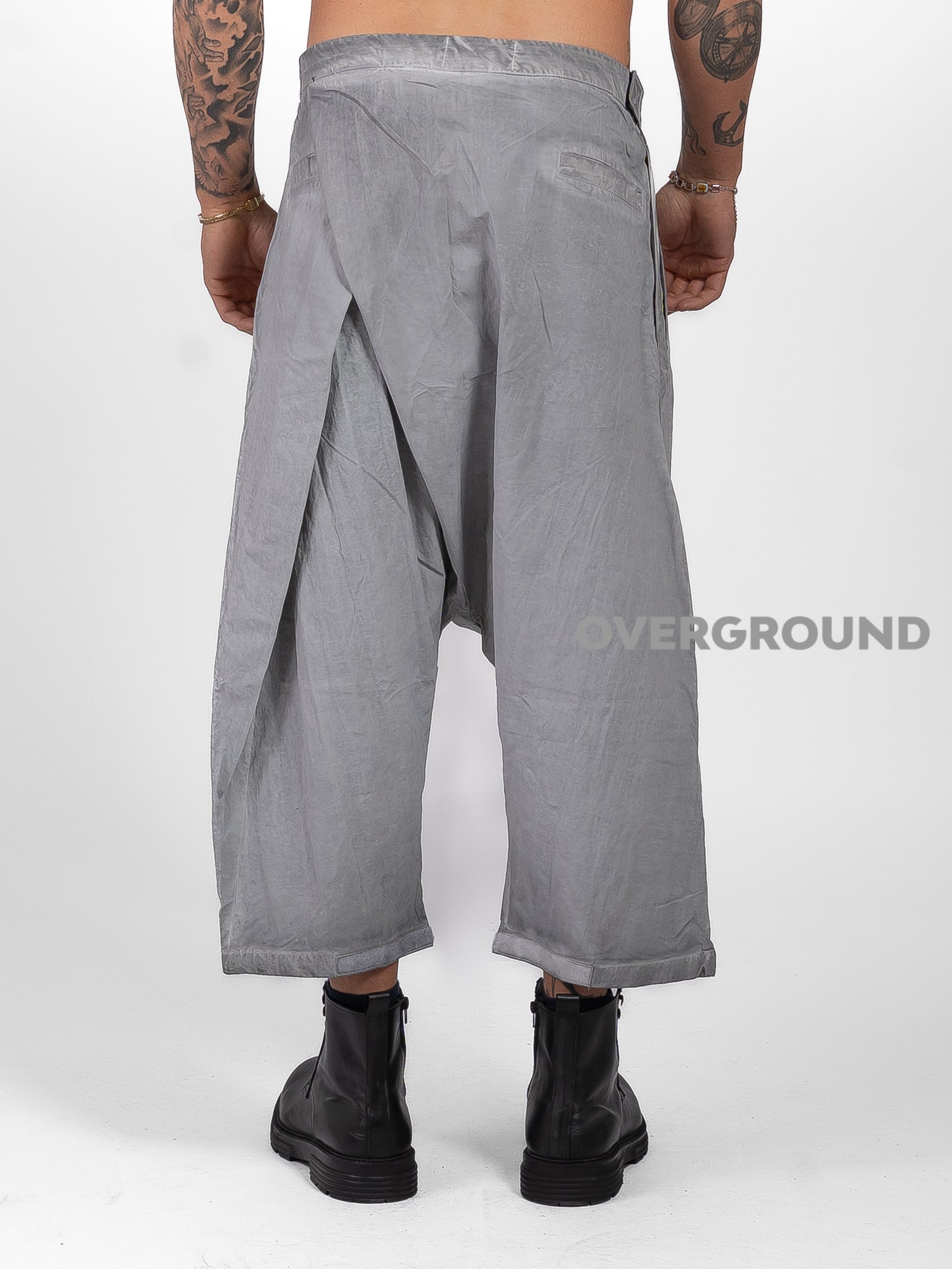 PANTALONE CAVALLO BASSO CON PATTINA DIETRO - OVERGROUND STORE