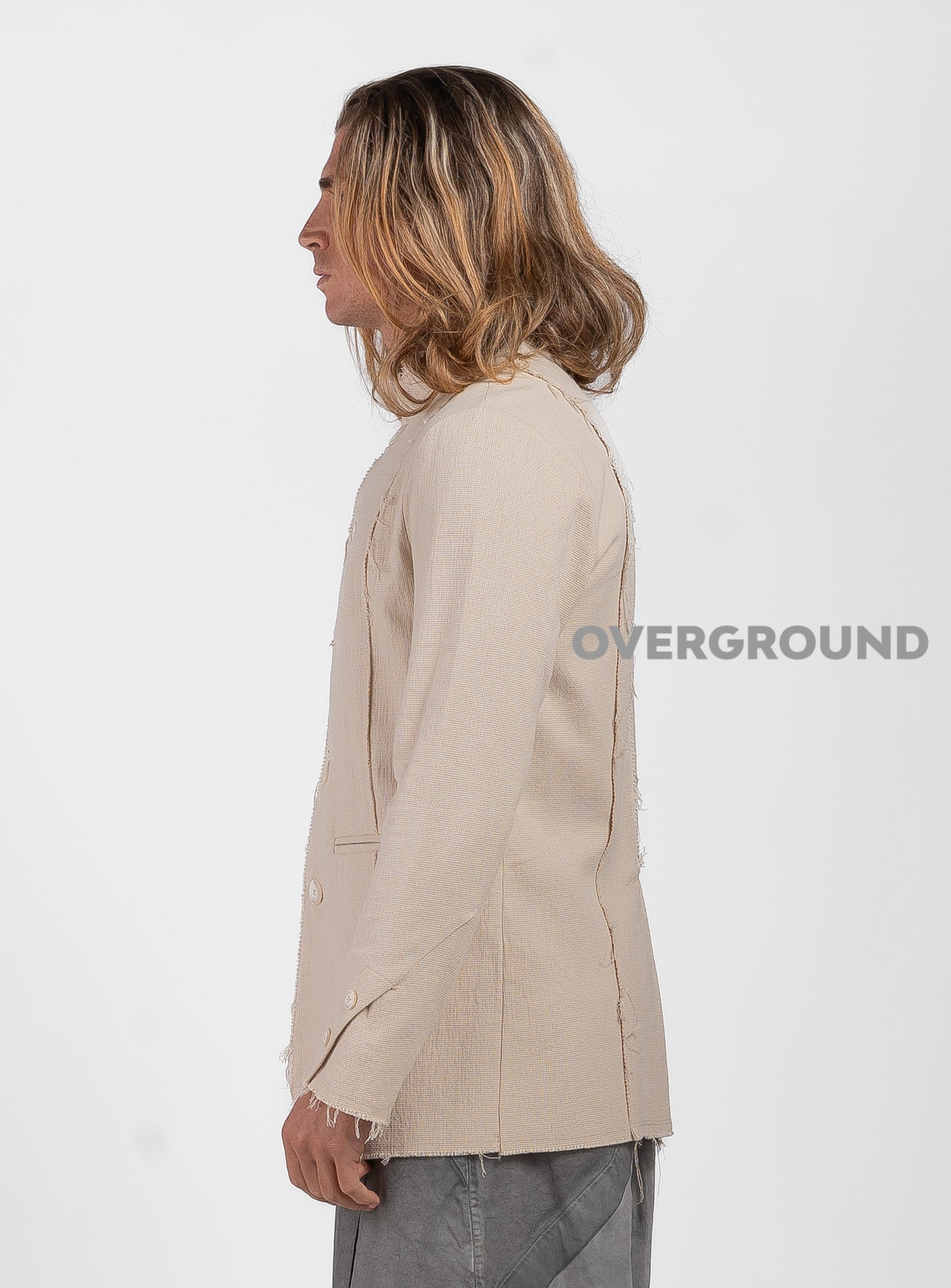 GIACCA COLLO COREANA CON TASCHE DAVANTI - OVERGROUND STORE