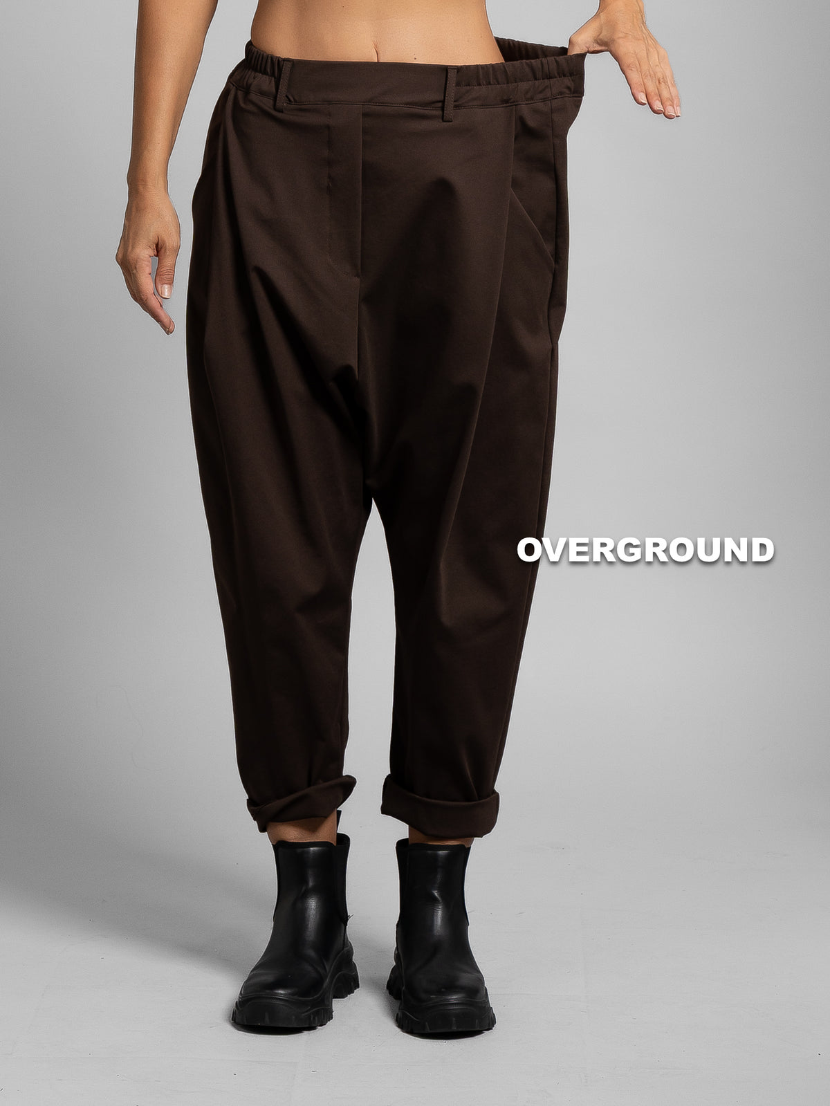 PANTALONE CAVALLO BASSO CON PENS E PASSANTI