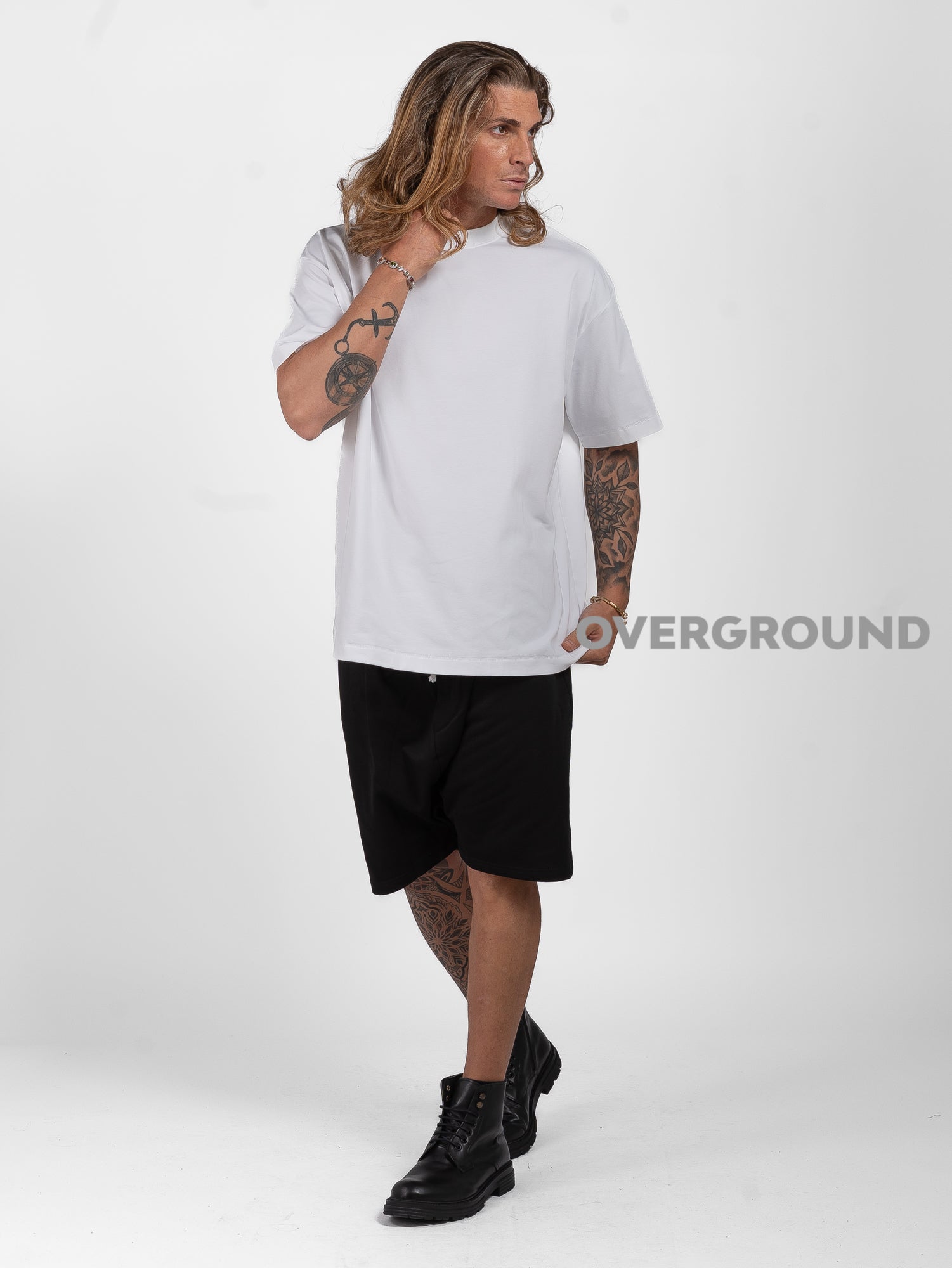 T-SHIRT OVER MEZZA MANICA - OVERGROUND STORE