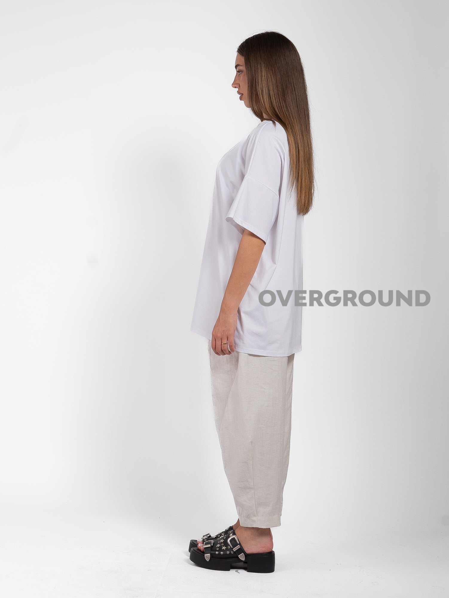 MAGLIA T-SHIRT OVER MEZZA MANICA