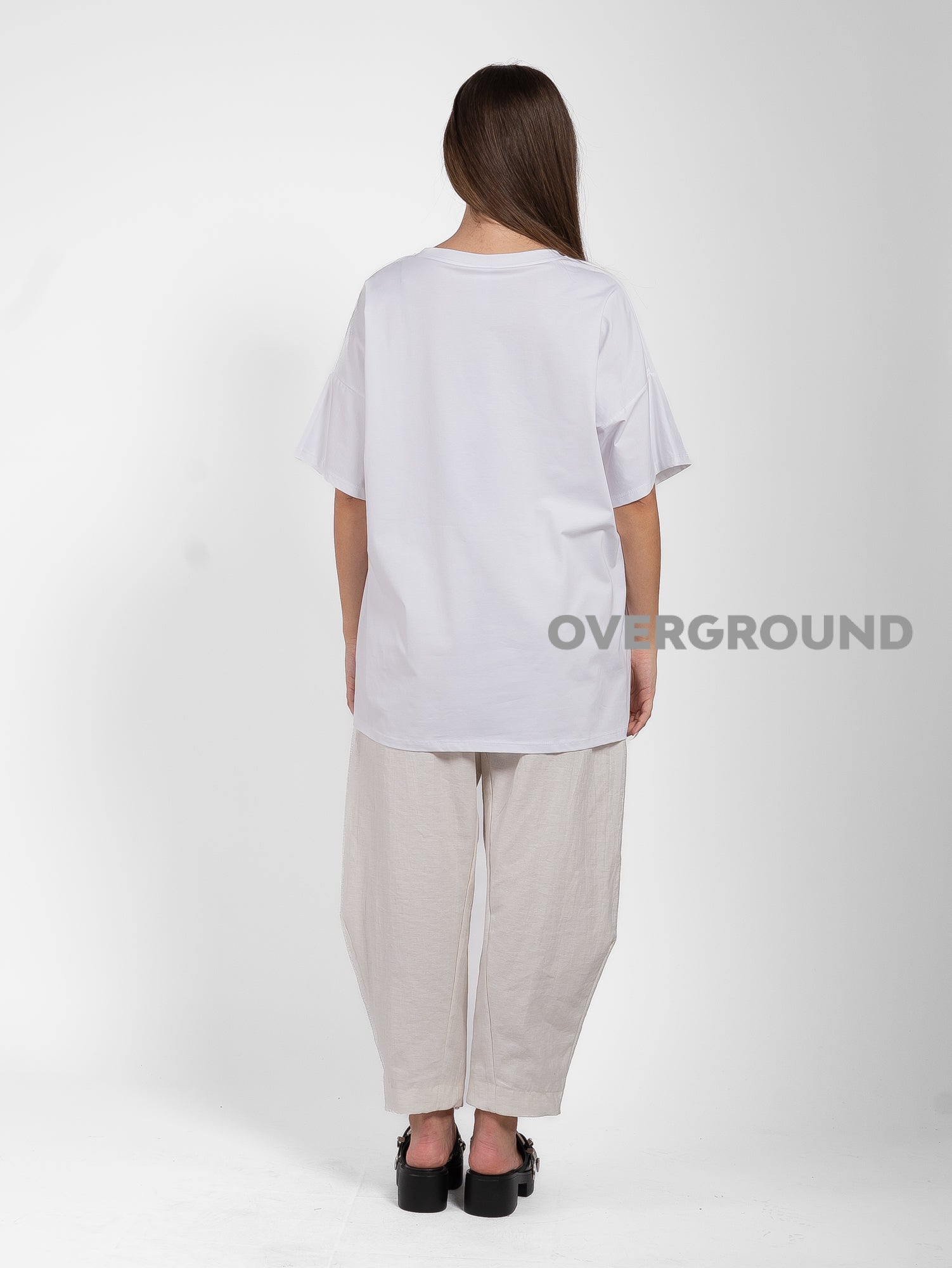 MAGLIA T-SHIRT OVER MEZZA MANICA