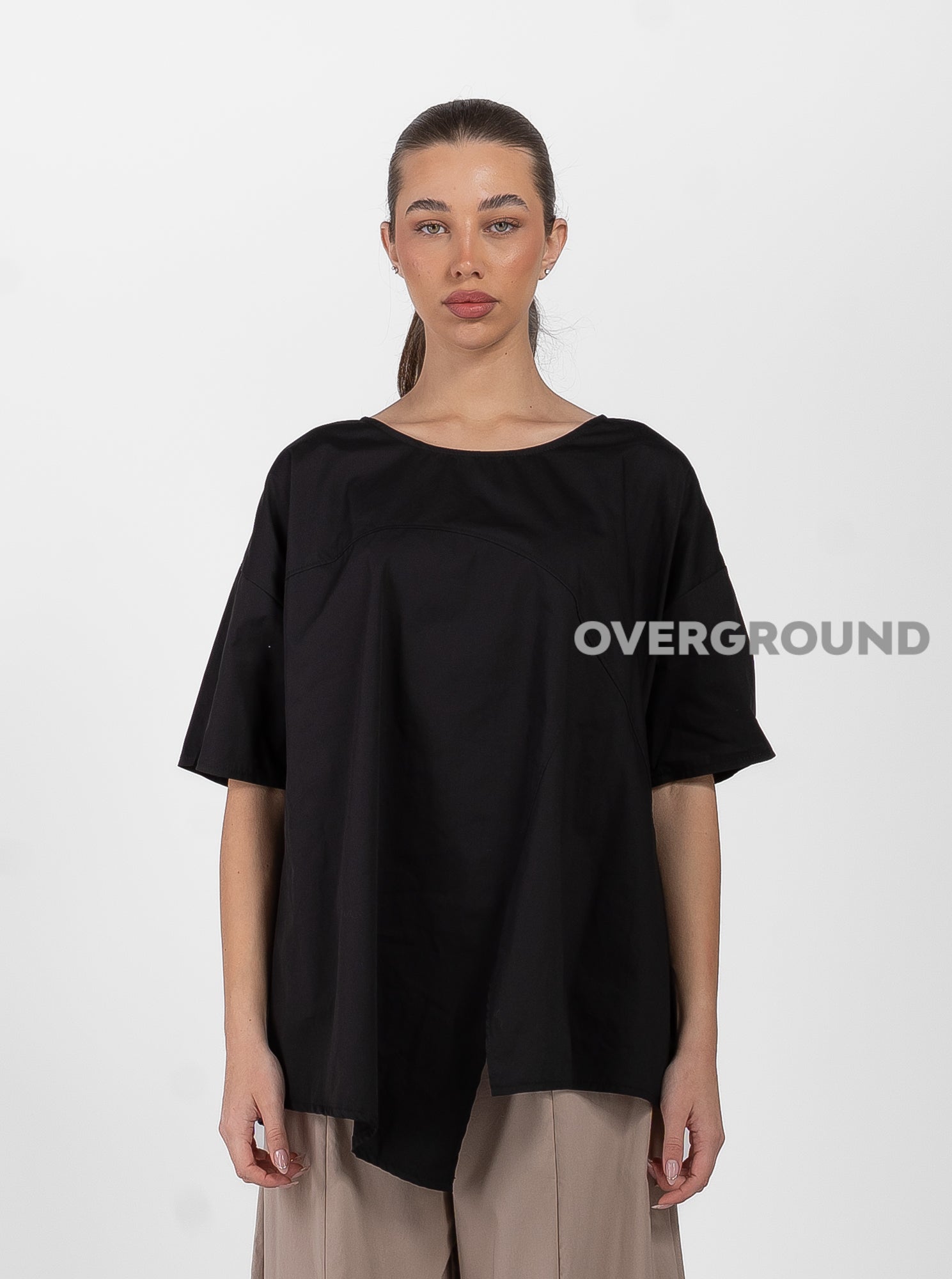 BLUSA OVER MEZZA MANICA - OVERGROUND STORE