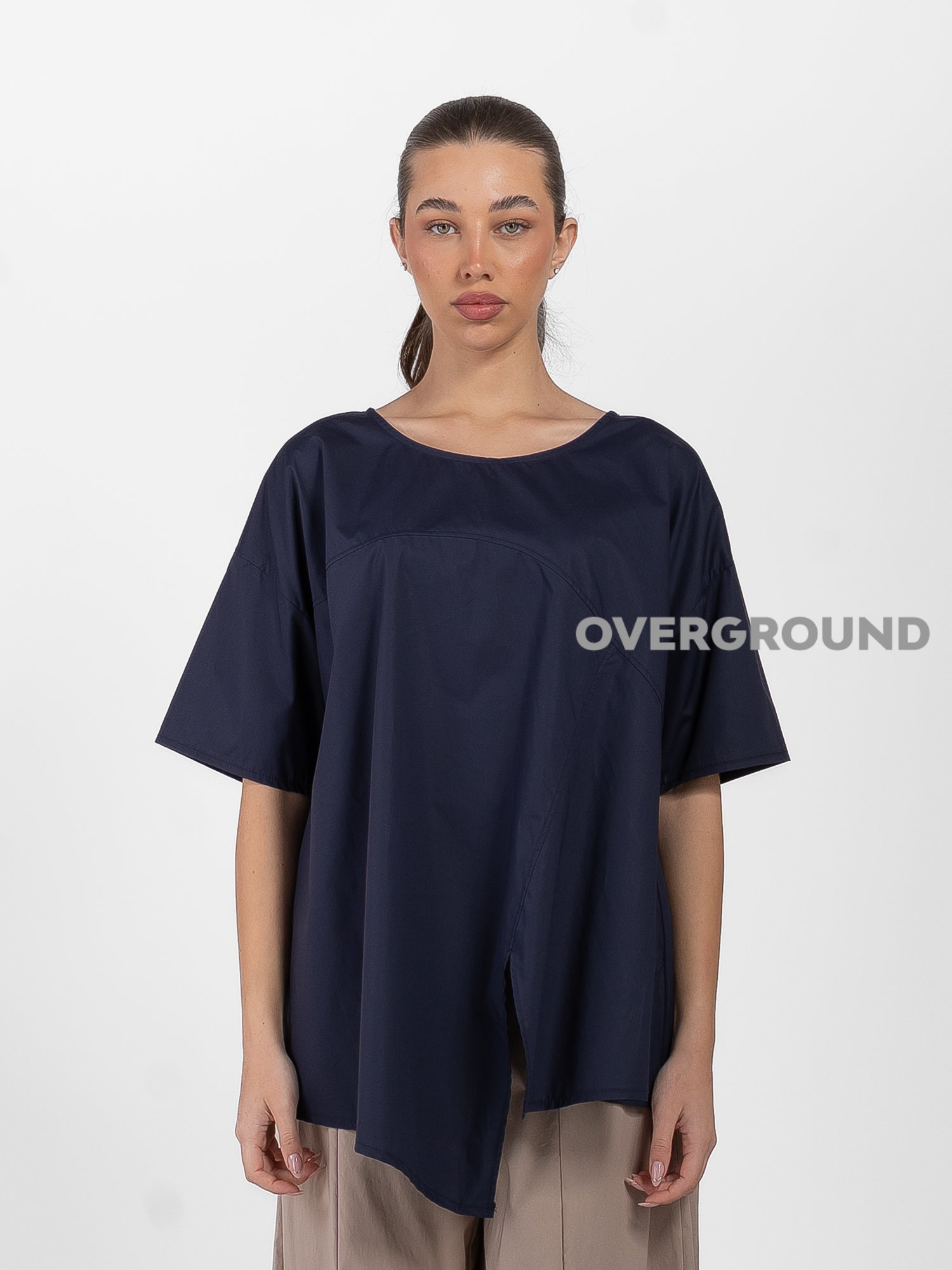 BLUSA OVER MEZZA MANICA - OVERGROUND STORE