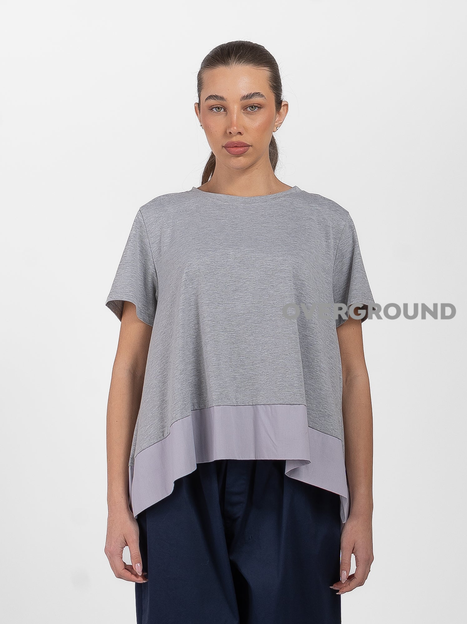 MAGLIA OVER CON BALZA IN FONDO - OVERGROUND STORE