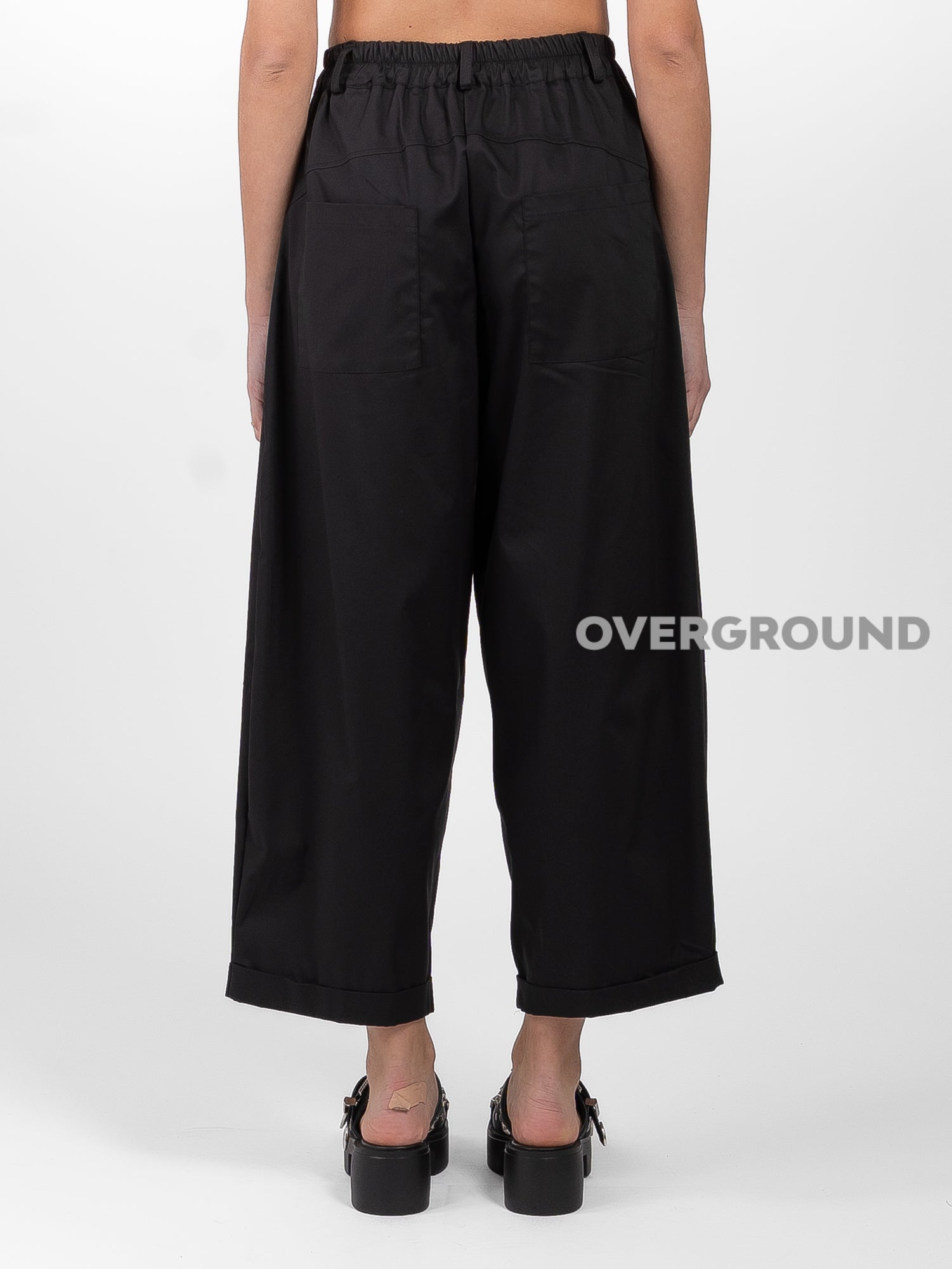 PANTALONE GAMBULE LARGO CON CINTURINO - OVERGROUND STORE