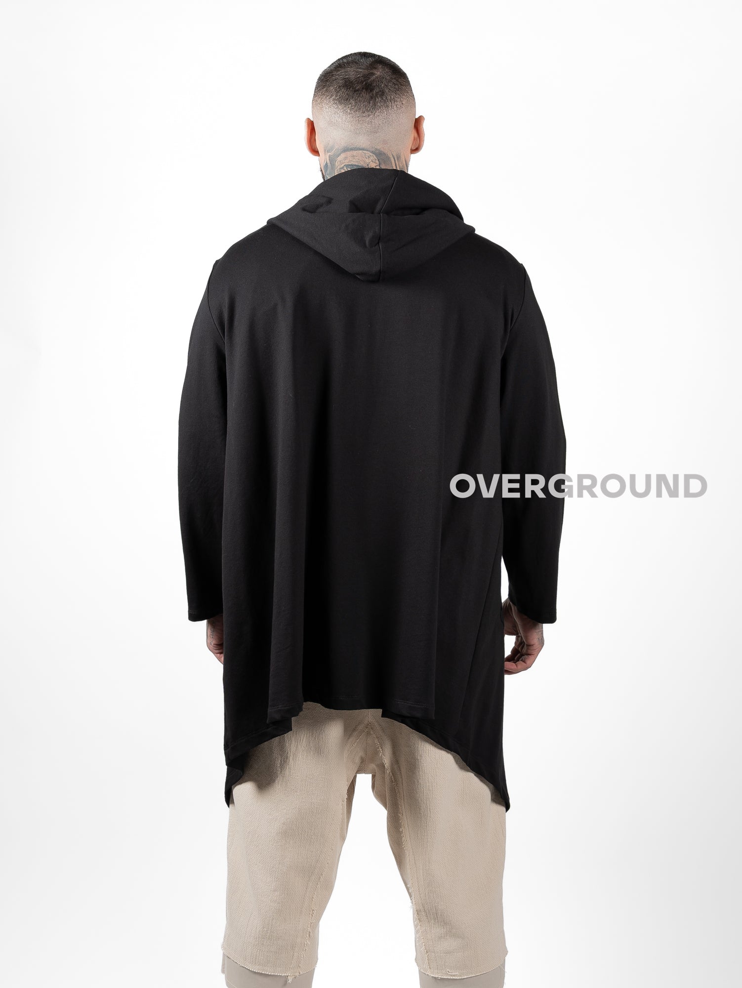 Felpa con cerniera asimmetrica Z - OVERGROUND STORE