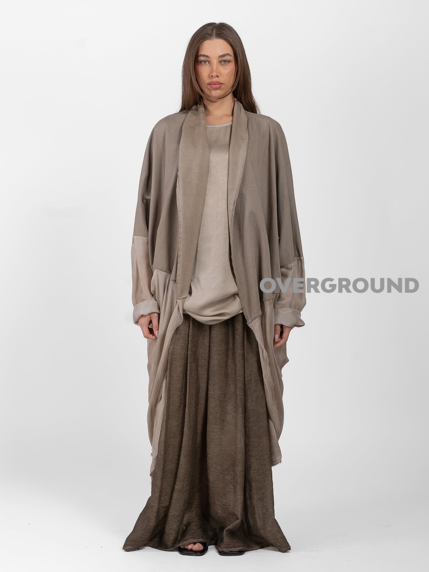 SPOLVERINO LUNGO OVER DOPPIO TESSUTO - OVERGROUND STORE