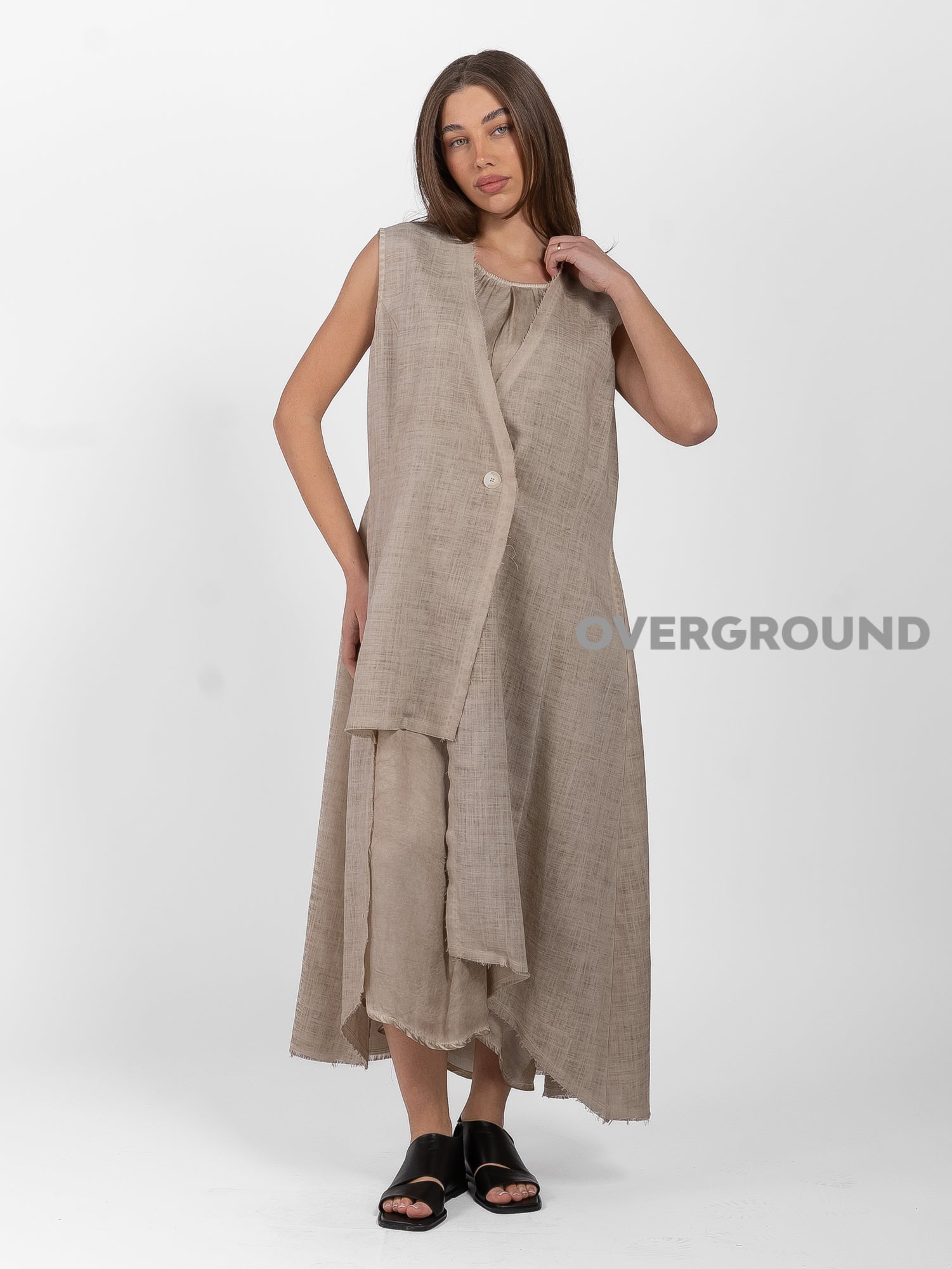 SPOLVERINO SMANICATO ASIMMETRICO - OVERGROUND STORE