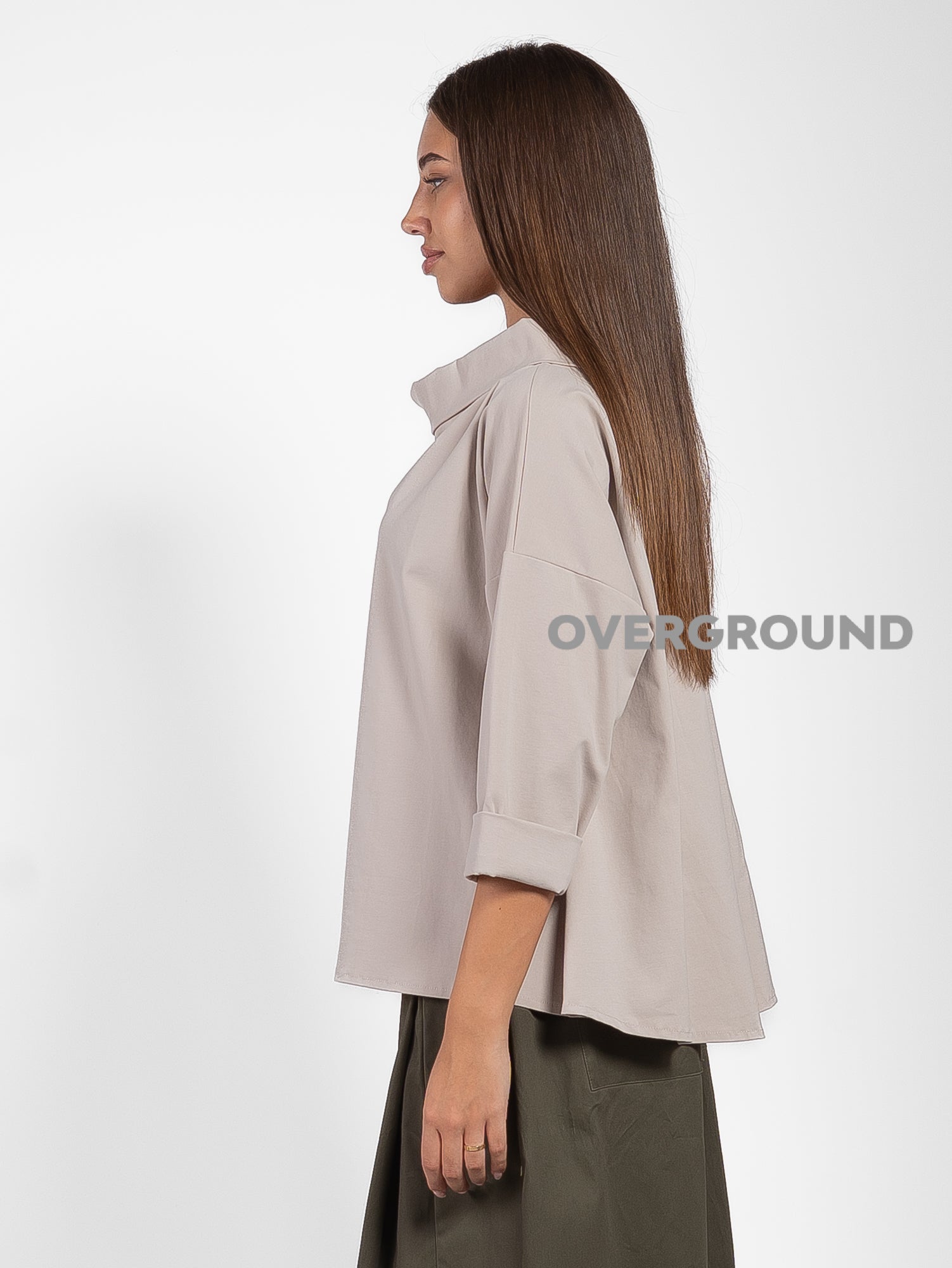 Aesthetic boat neck sweater