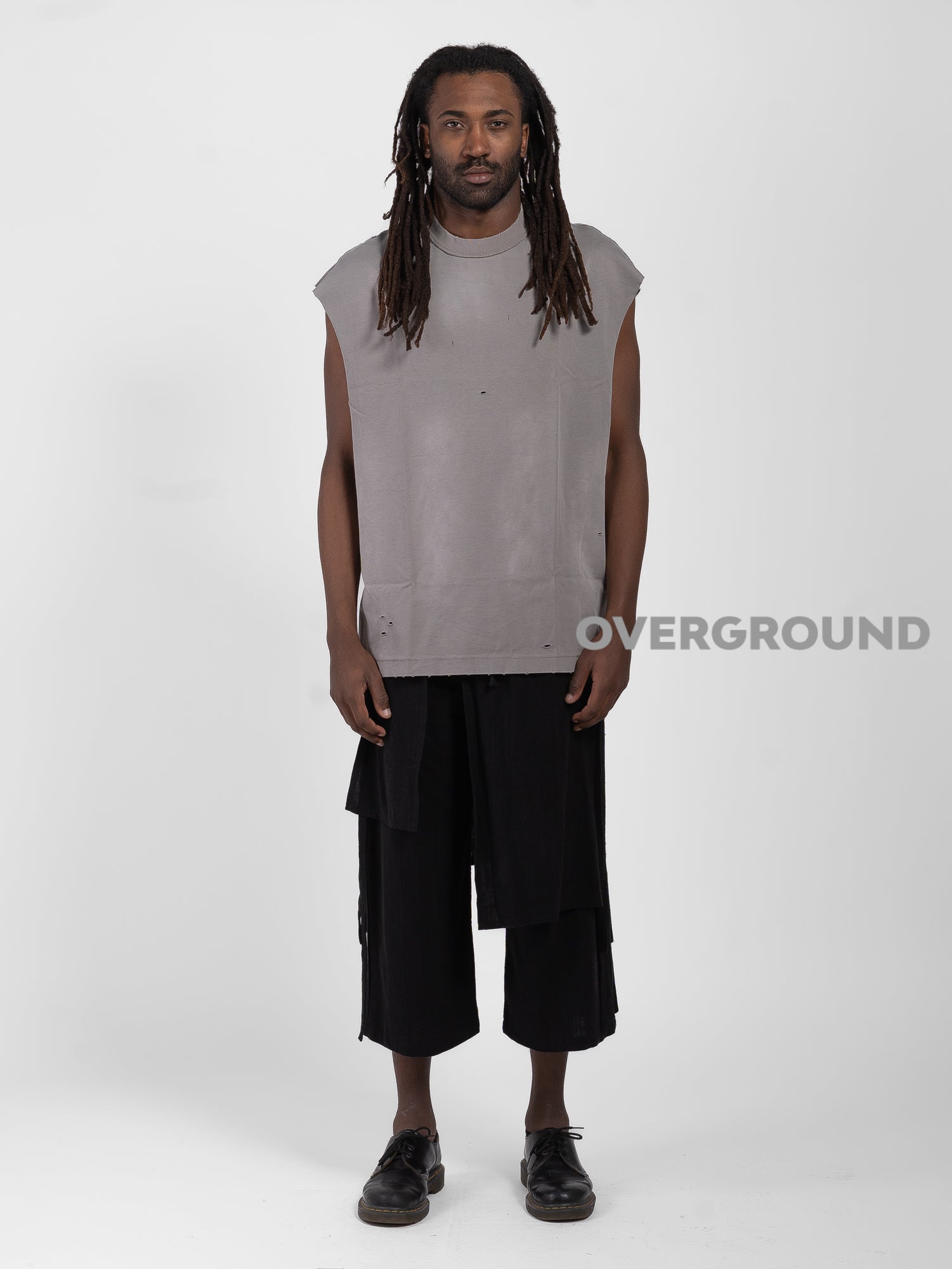 T-SHIRT SMANICATA CON FORI - OVERGROUND STORE